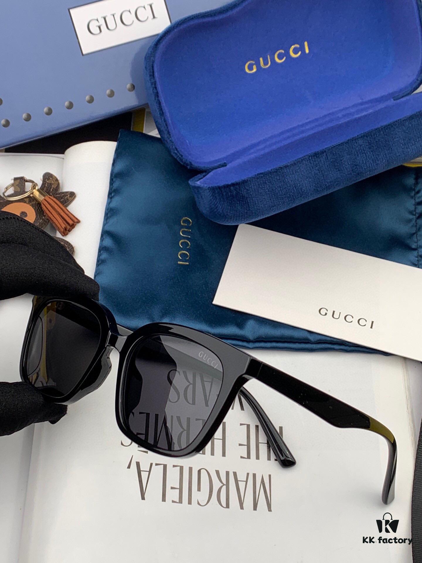 6931fd7f3a89a121ed54dc76 TR Polarized Series Gucci Classic Square Frame Design, Universal Fit for All Face Shapes, Stylish with Coats or Dresses, Nylon Polarized Lenses for UV Protection Model: G6290 Sunglasses