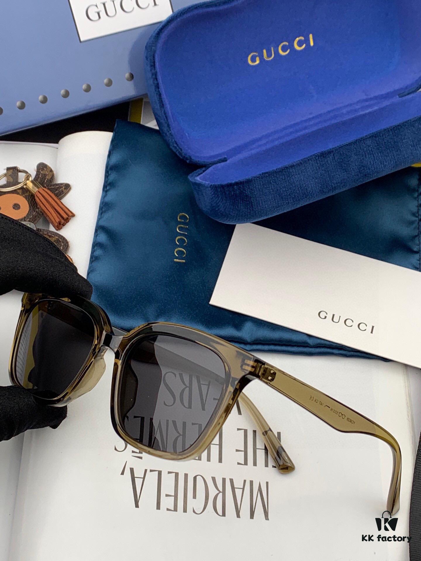 6931fd7f3a89a121ed54dc77 TR Polarized Series Gucci Classic Square Frame Design, Universal Fit for All Face Shapes, Stylish with Coats or Dresses, Nylon Polarized Lenses for UV Protection Model: G6290 Sunglasses