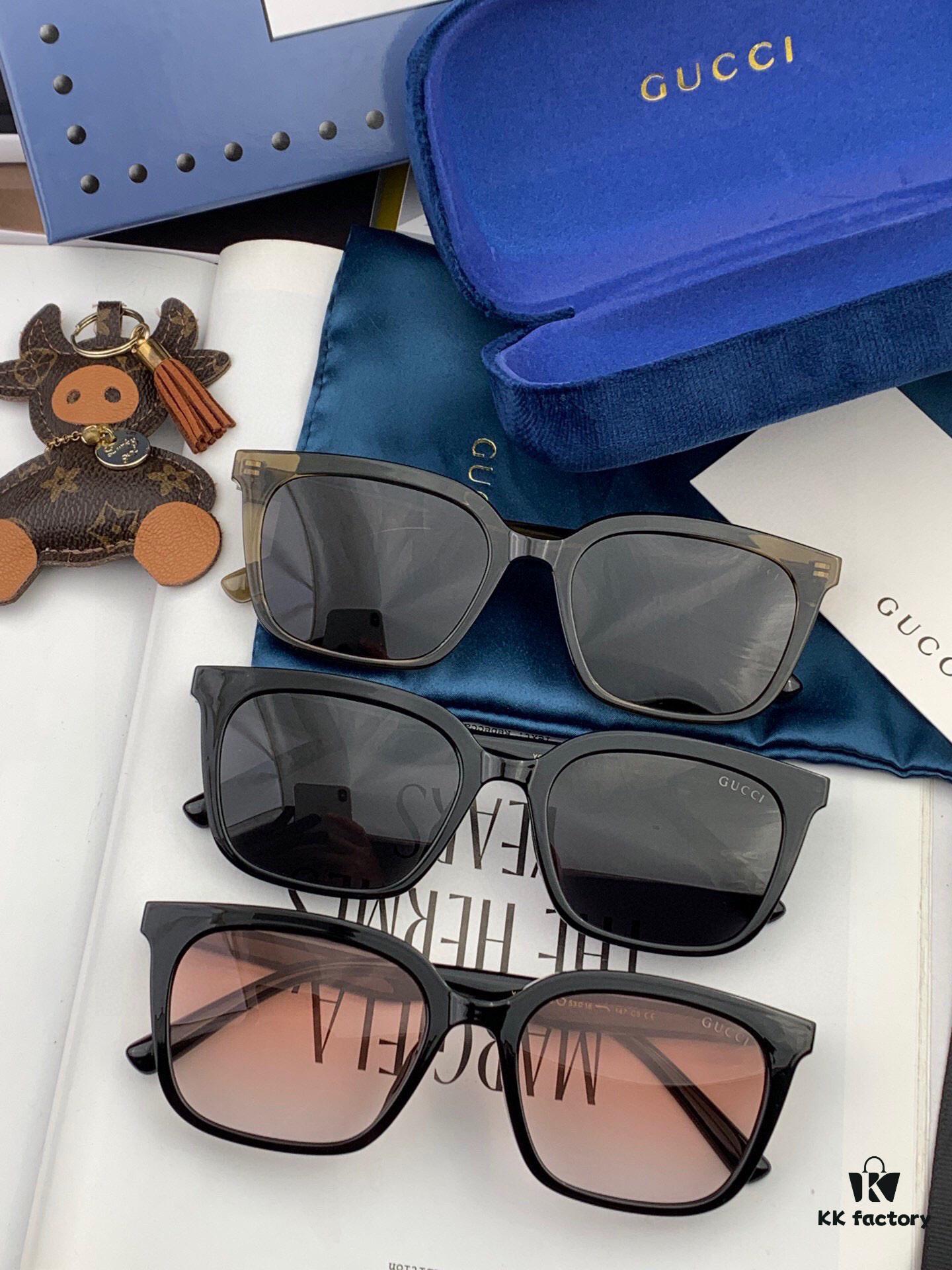 6931fd7f3a89a121ed54dc78 TR Polarized Series Gucci Classic Square Frame Design, Universal Fit for All Face Shapes, Stylish with Coats or Dresses, Nylon Polarized Lenses for UV Protection Model: G6290 Sunglasses