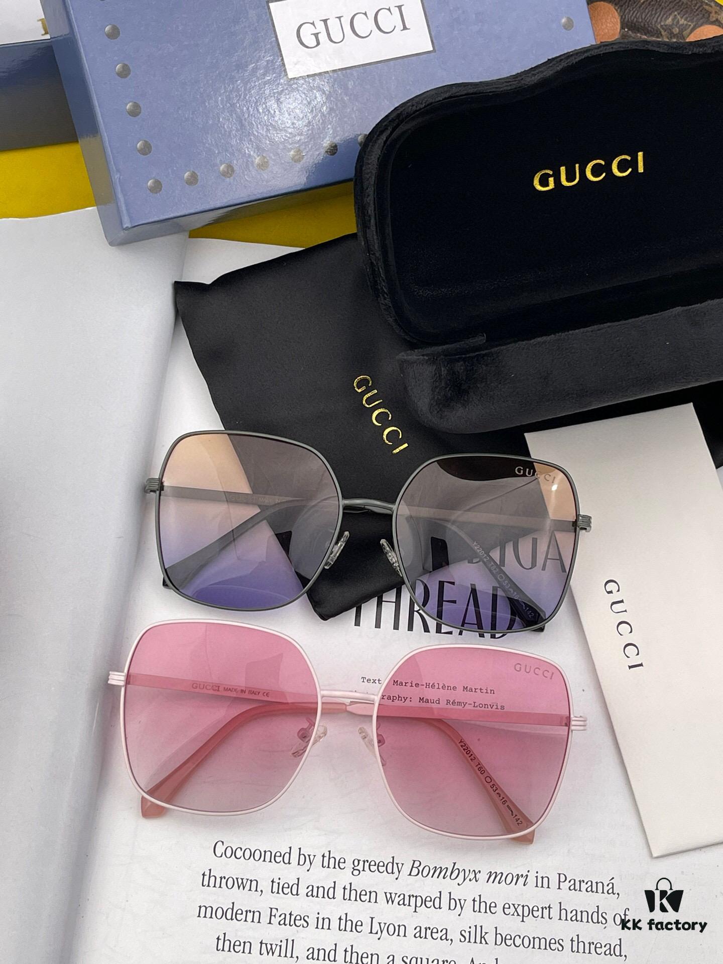 GUCCI 2025 Spring New Arrival Latest Rectangular Sunglasses, Favored by Influencers for Ultimate Style and Charm