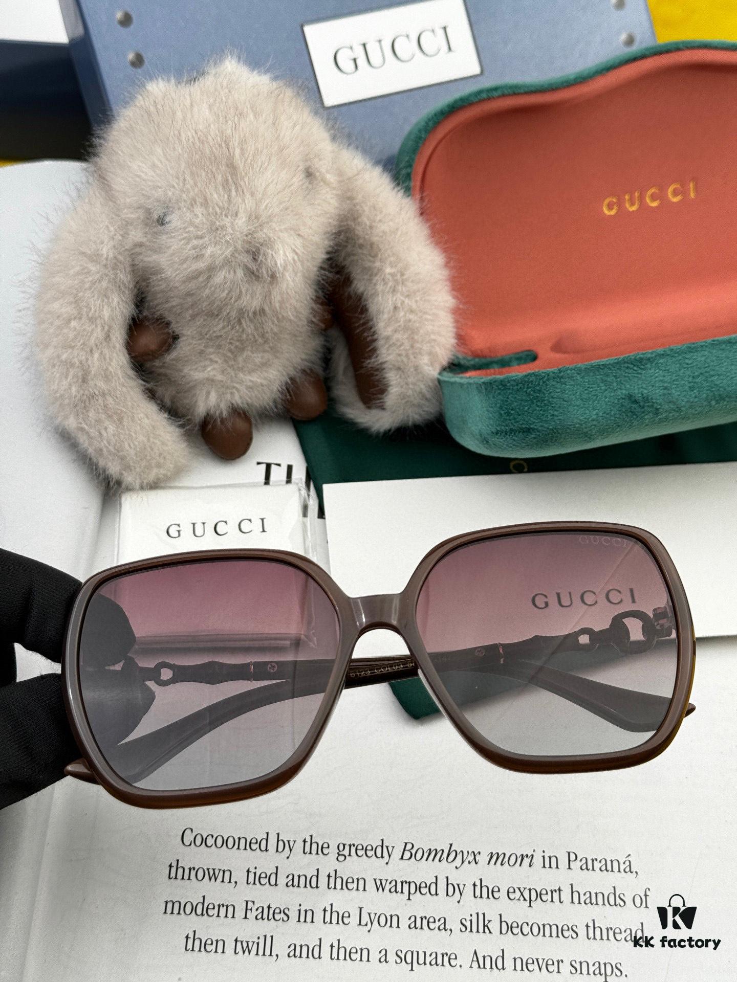 6931fd813a89a121ed54dc8f Gucci 2025 New Arrival Sunglasses, Exquisite and Elegant Bamboo Design, Comfortable to Wear, Highly Recommended Model: G3612