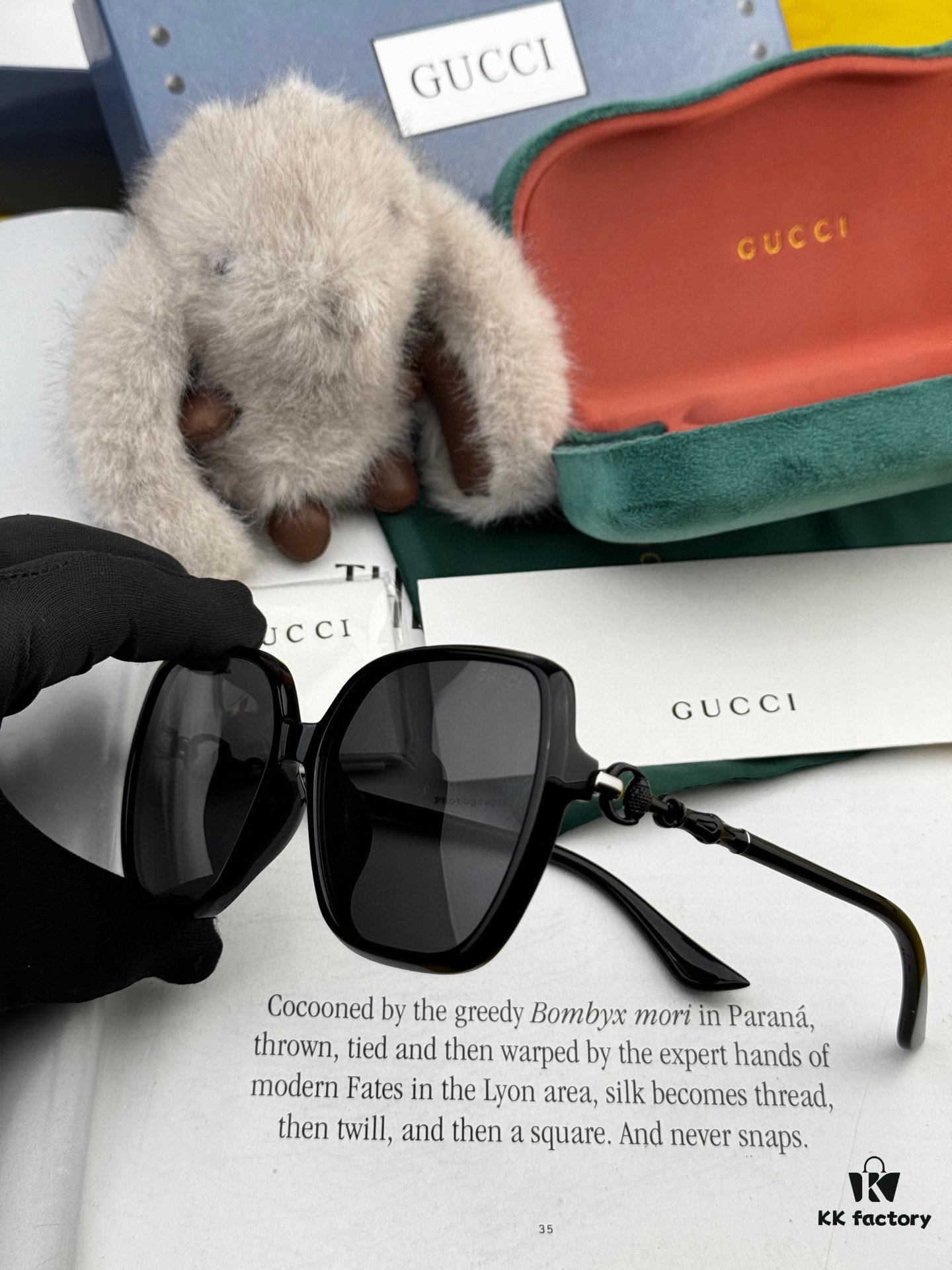 6931fd813a89a121ed54dc91 Gucci 2025 New Arrival Sunglasses, Exquisite and Elegant Bamboo Design, Comfortable to Wear, Highly Recommended Model: G3612
