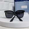 6931fd833a89a121ed54dca9 Gucci 2025 New Retro Sunglasses for Women, Large Square Frame, Slimming Design with Logo, UV Protection Unisex Sun Glasses