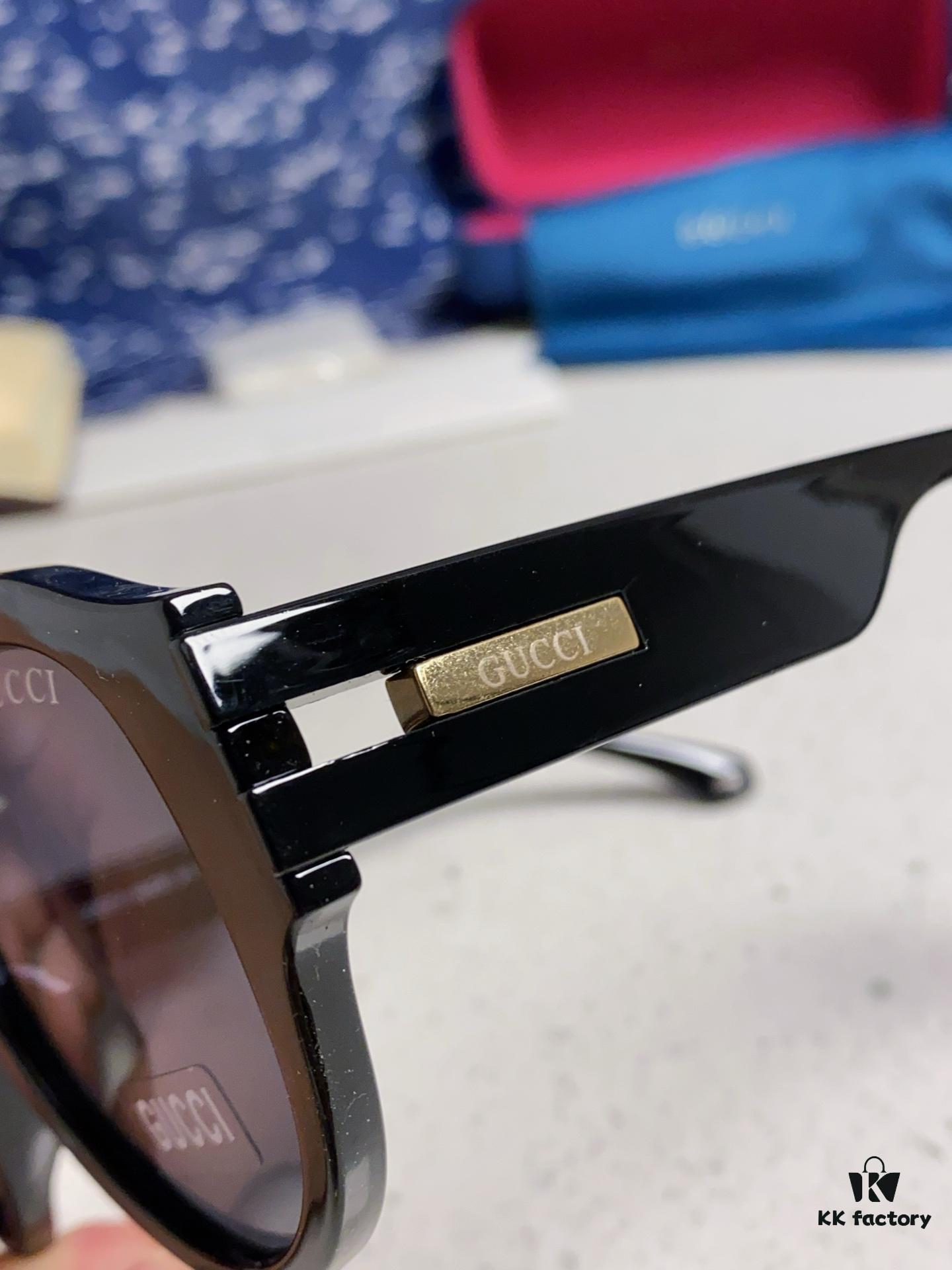 6931fd843a89a121ed54dcb7 Gucci 2025 Collection High-End Unisex Pilot Sunglasses, European Celebrity-Inspired Frog-Shaped Eyewear, Fashionable Sun and Myopia Glasses