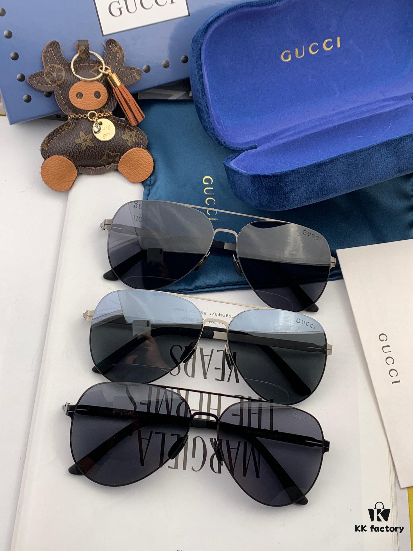 6931fd853a89a121ed54dccc GUCCI 2025 New Unisex Polygonal Sunglasses G1732, Electroplated Finish, Ultra-Lightweight and Highly Elastic Frame, Screw-Free Design, Unbreakable, HD Nylon Lenses, Premium Craftsmanship, Original Materials, Stylish and Universal Design