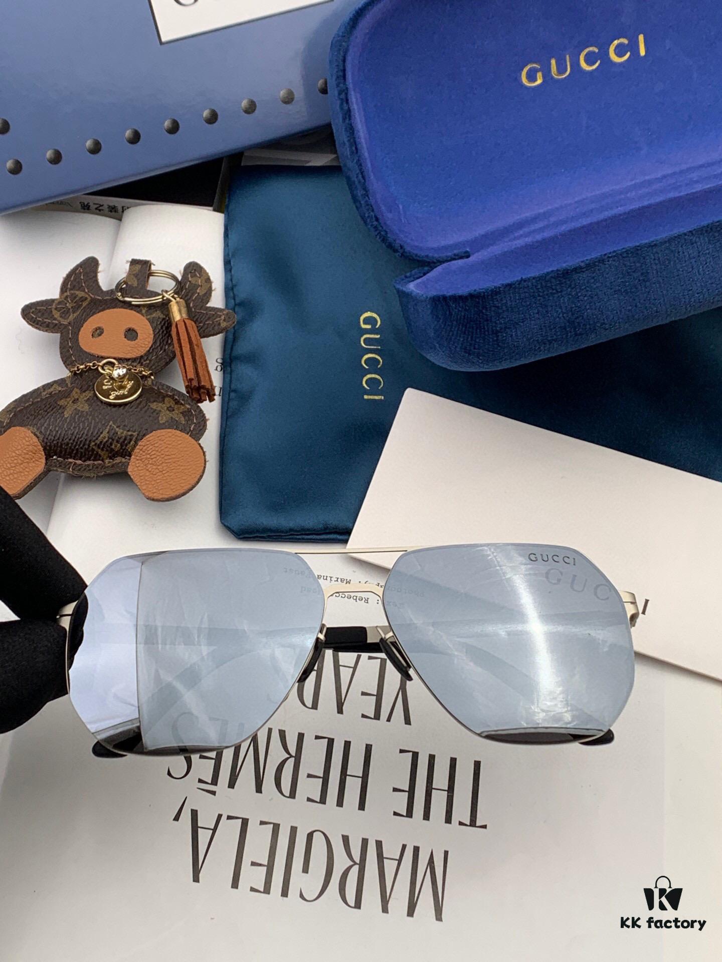 6931fd863a89a121ed54dcd8 GUCCI 2025 New Unisex Polygonal Sunglasses G7730, Electroplated Finish, Ultra-Lightweight and Highly Elastic Frame Without Screws, Scratch-Resistant and Unbreakable Design, HD Nylon Lenses, Premium Craftsmanship, Original Materials, Stylish and Versatile for All Face Types