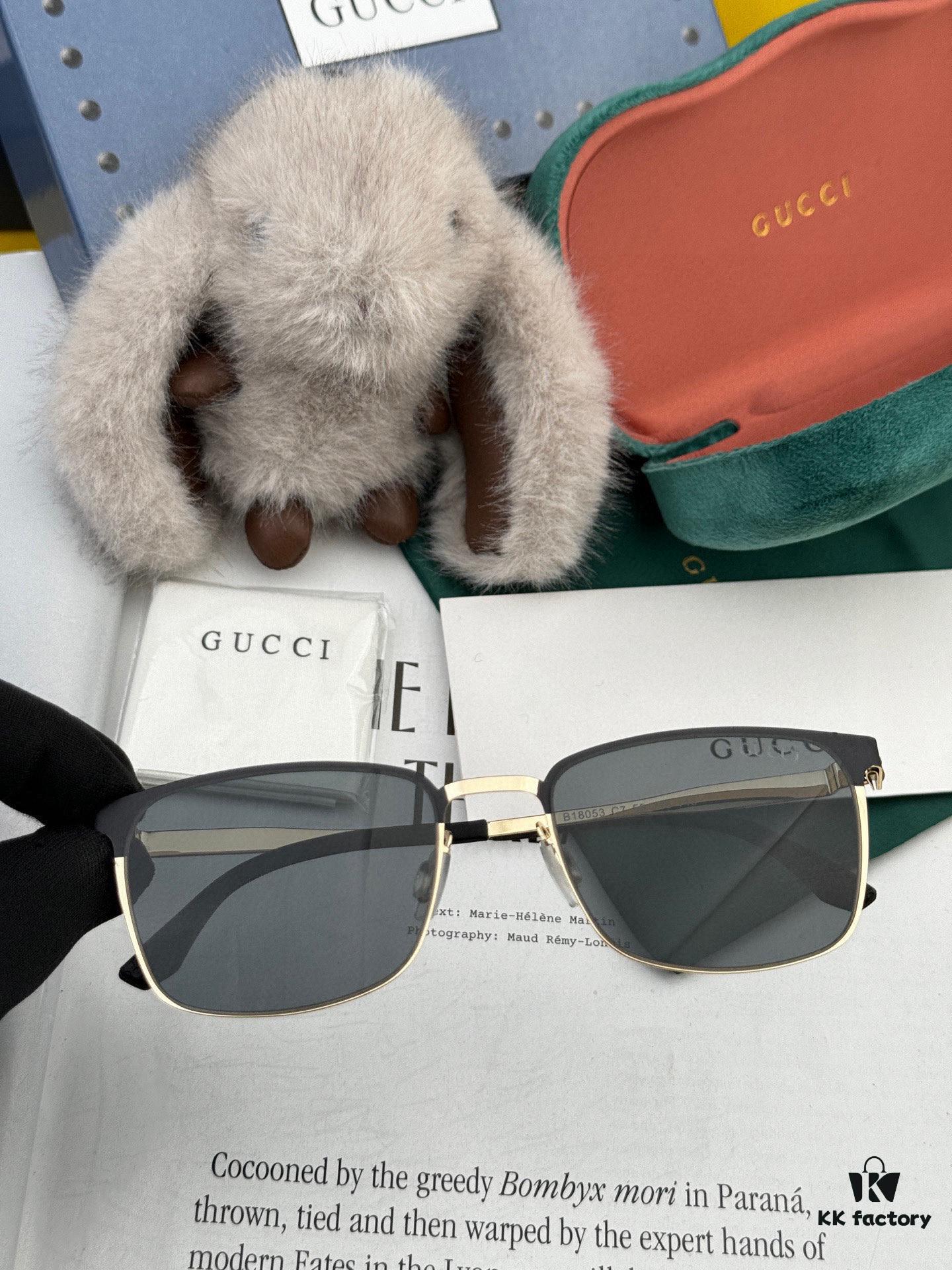6931fd883a89a121ed54dceb GUCCI 2025 New Unisex Polygonal Sunglasses G31805, Electroplated Finish, Never Fades, Ultra-Lightweight and Highly Elastic, Screw-Free Design, Unbreakable Frame, HD Nylon Lenses, Exquisite Craftsmanship, Original Materials, Stylish and Versatile