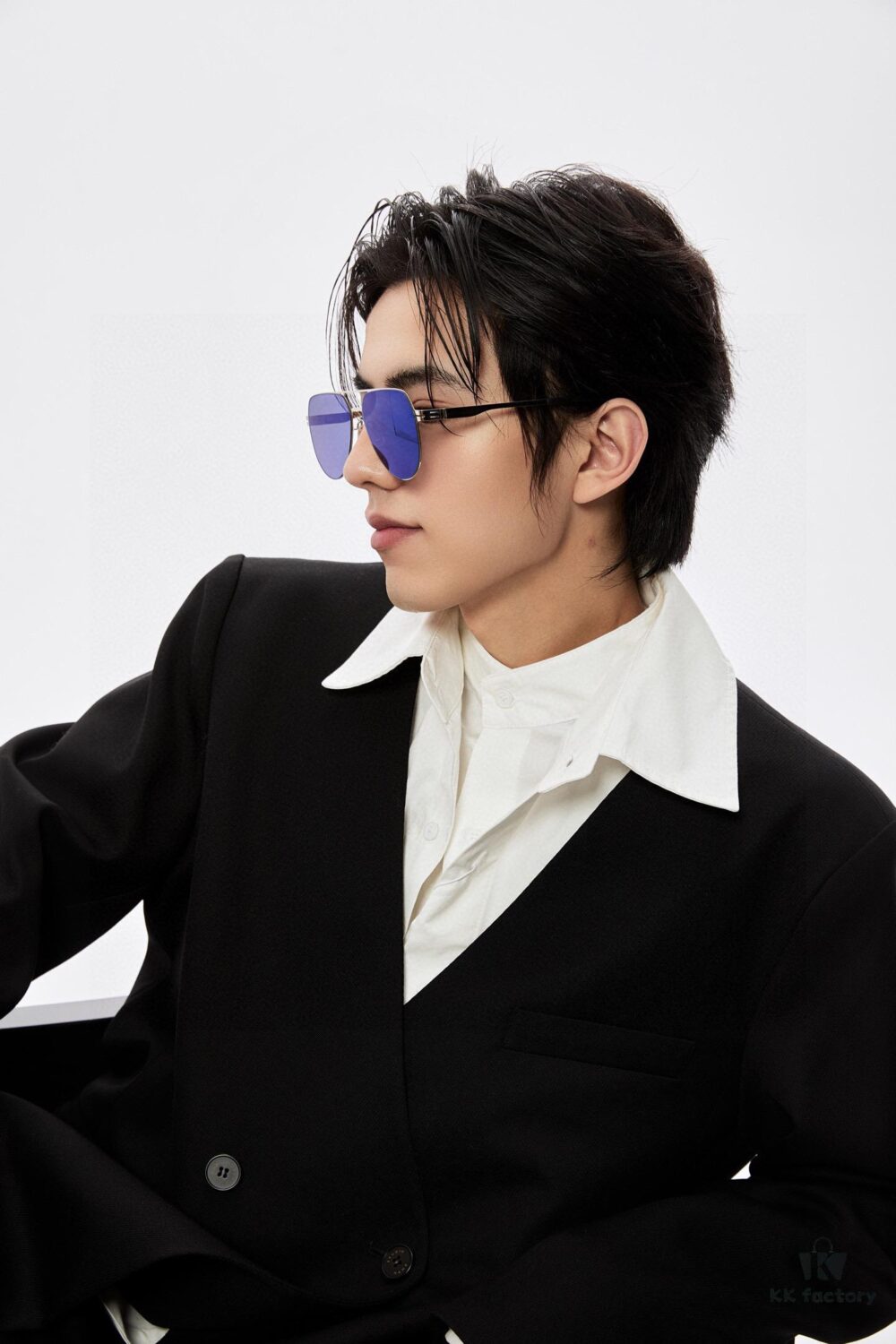 6931fd883a89a121ed54dcf1 GUCCI 2025 New Unisex Polygonal Sunglasses G41805, Electroplated Finish, Ultra-Lightweight and Highly Elastic, Screw-Free Design, Shatterproof Frame, HD Nylon Lenses
