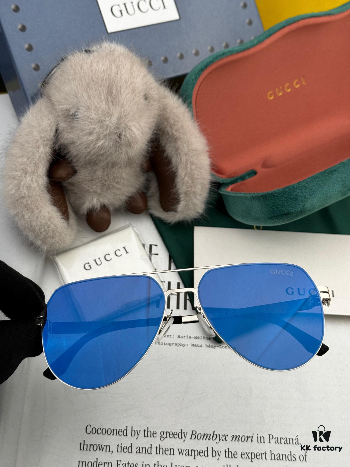 6931fd883a89a121ed54dcf3 GUCCI 2025 New Unisex Polygonal Sunglasses G41805, Electroplated Finish, Ultra-Lightweight and Highly Elastic, Screw-Free Design, Shatterproof Frame, HD Nylon Lenses