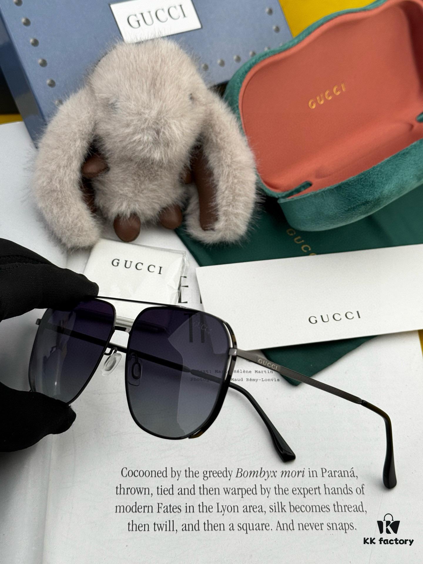 6931fd893a89a121ed54dd00 GUCCI Men's Colorful Pilot Polarized Sunglasses