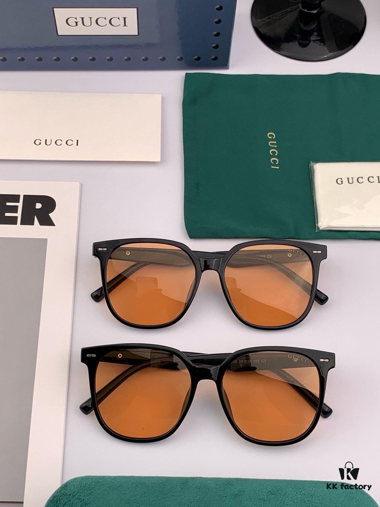 6931fd8d3a89a121ed54dd30 TR Polarized Series Gucci Classic Round Frame Unisex Sunglasses, Universal Fit for All Face Shapes, Stylish with Trench Coat or Dress, Polarized Lenses for UV Protection, Model: G8369