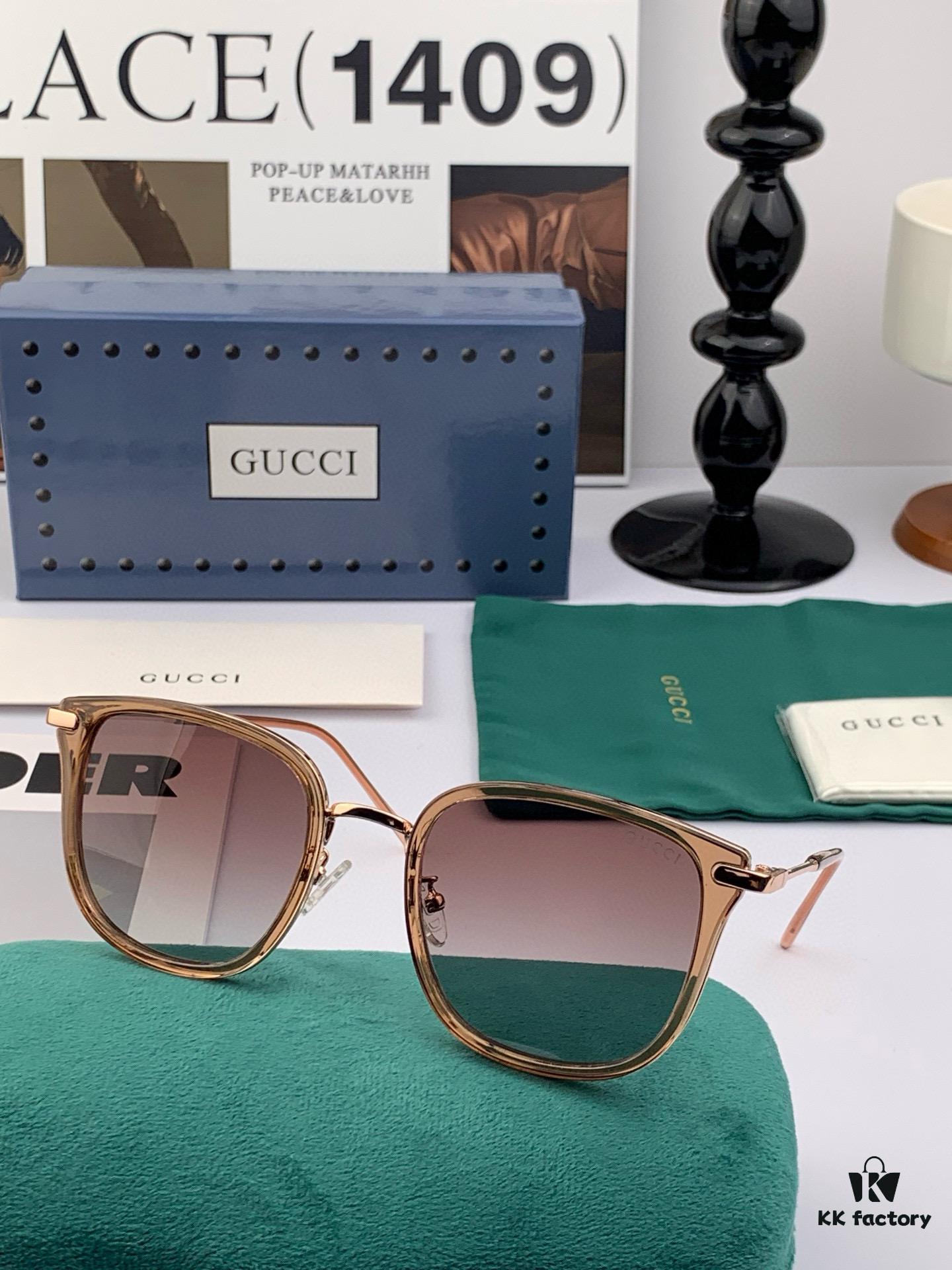 6931fd8d3a89a121ed54dd33 Gucci Classic Square Frame Design, Flattering on All Face Shapes, Perfectly Complements Coats or Dresses, Polarized Lenses for UV Protection