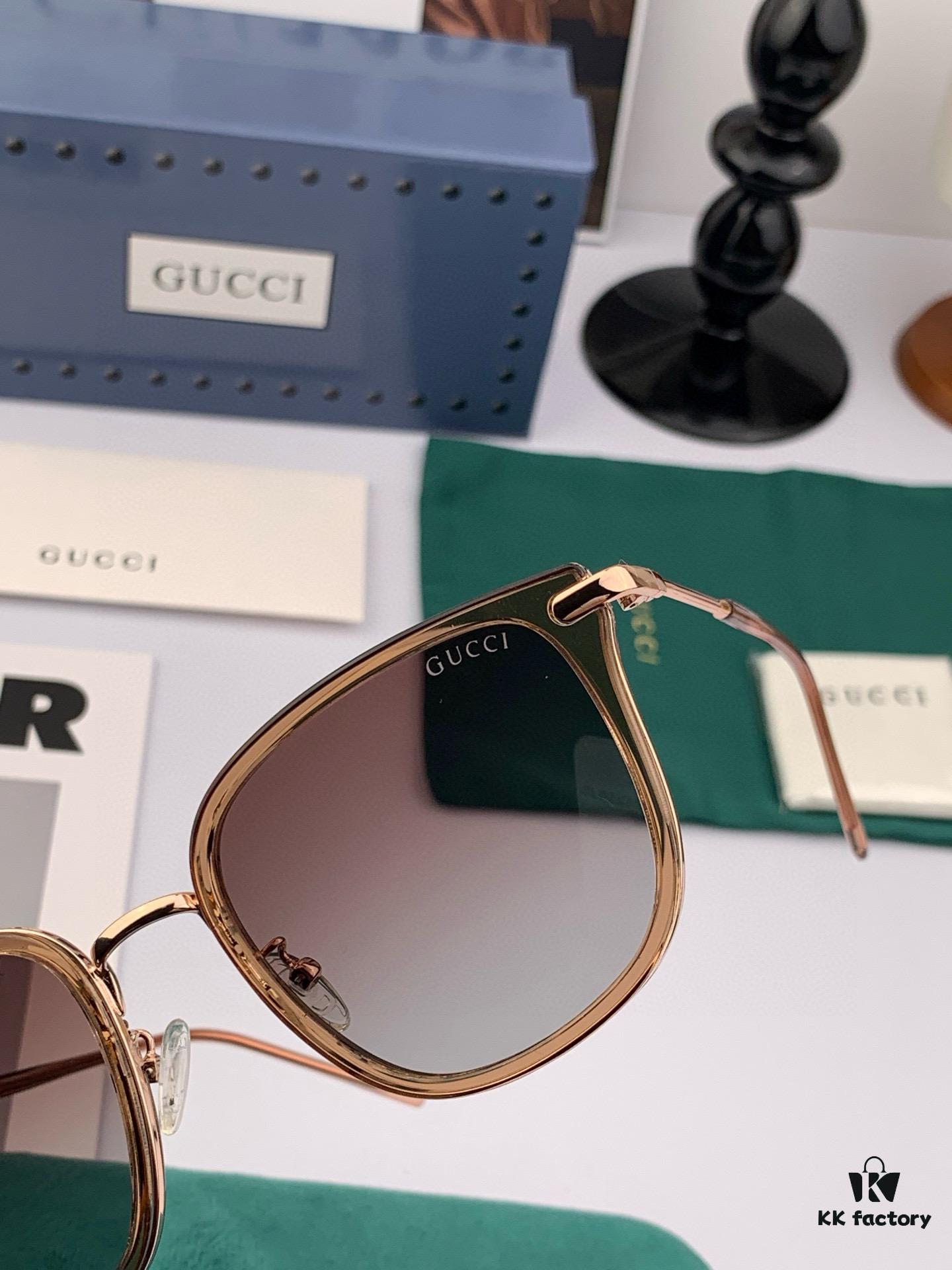 6931fd8d3a89a121ed54dd35 Gucci Classic Square Frame Design, Flattering on All Face Shapes, Perfectly Complements Coats or Dresses, Polarized Lenses for UV Protection