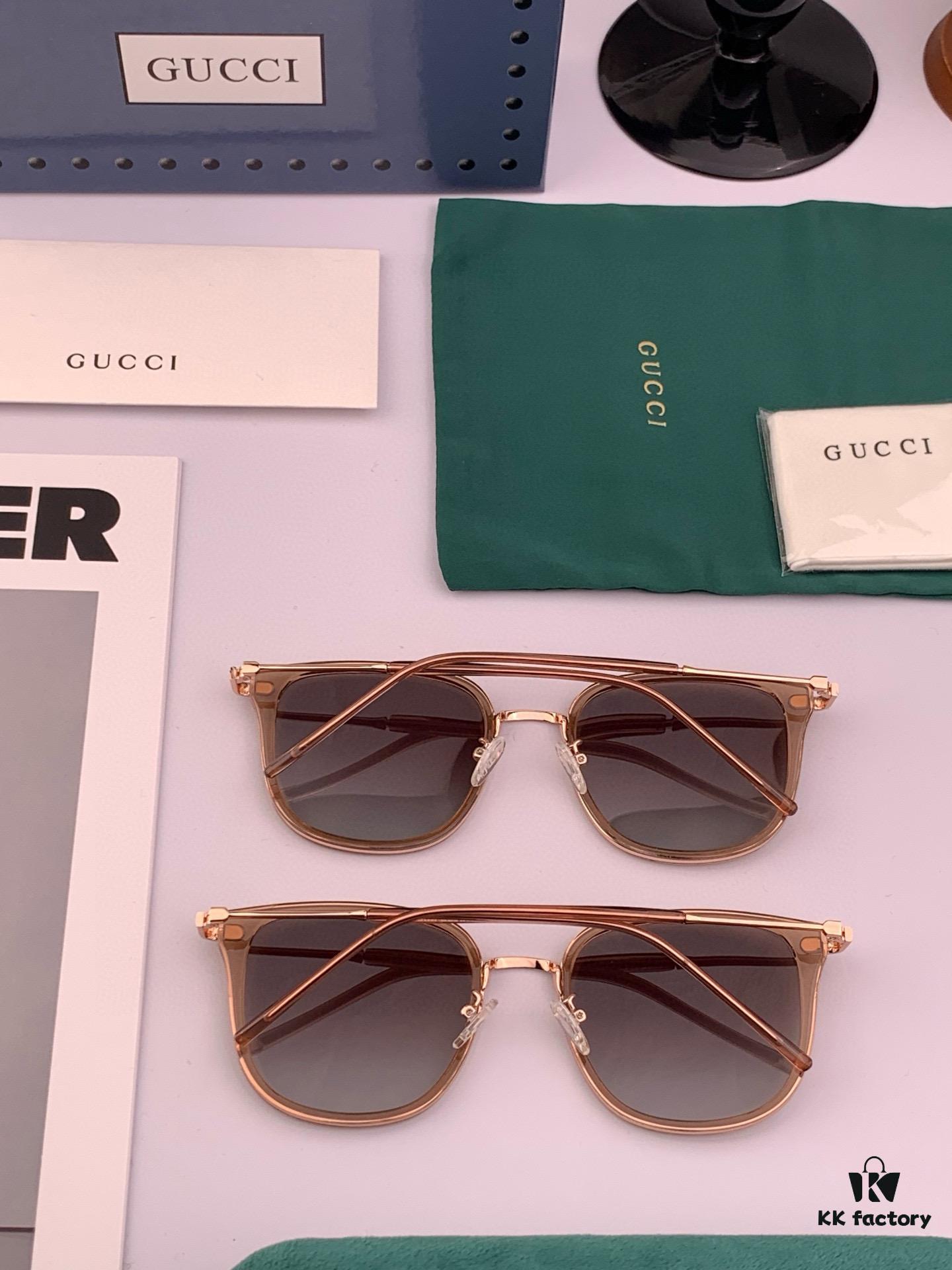6931fd8d3a89a121ed54dd37 Gucci Classic Square Frame Design, Flattering on All Face Shapes, Perfectly Complements Coats or Dresses, Polarized Lenses for UV Protection