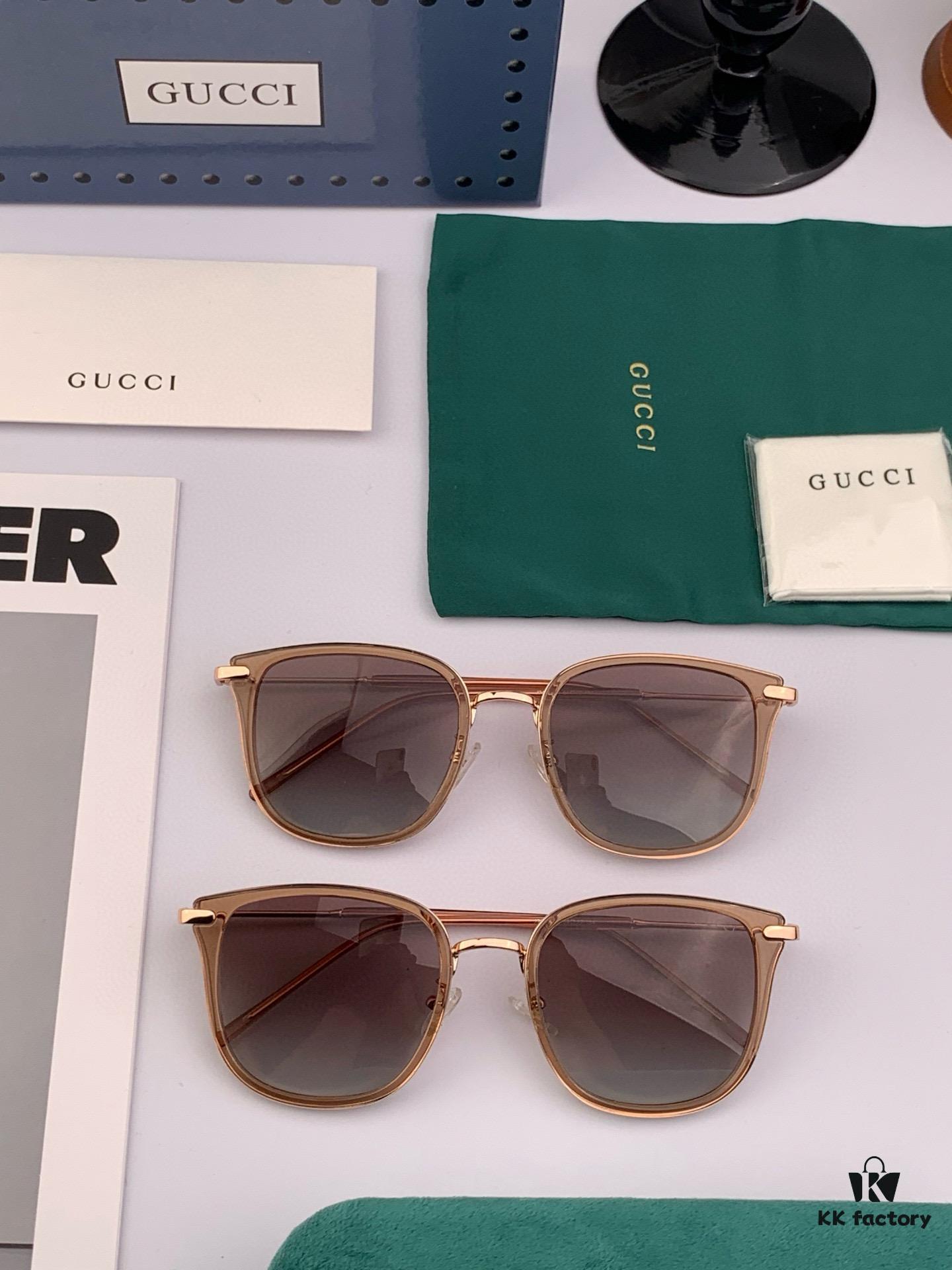 6931fd8d3a89a121ed54dd39 Gucci Classic Square Frame Design, Flattering on All Face Shapes, Perfectly Complements Coats or Dresses, Polarized Lenses for UV Protection