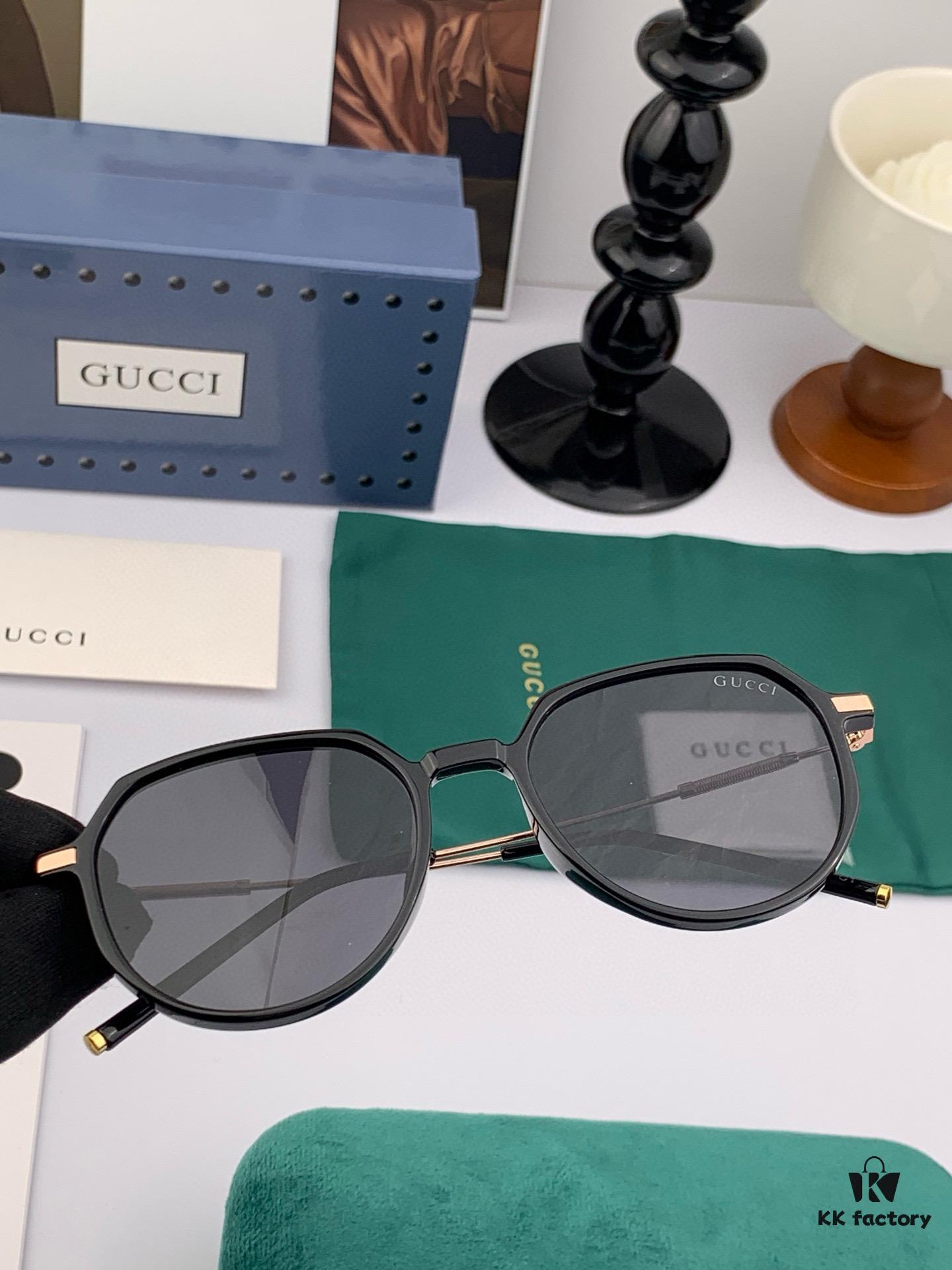 6931fd8e3a89a121ed54dd3f Polarized Series Sunglasses Original GUCCI Influencer Super Hot-Selling Blue Classic Luxury Global Fashion Round Frame Sunglasses High-End Quality Luxurious Logo Authentic Acetate Material Model: G2371