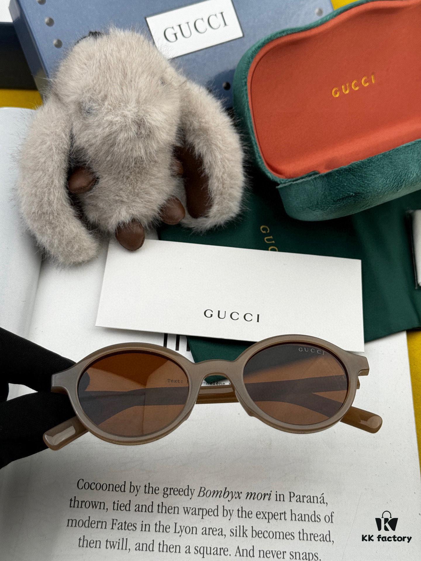 6931fd8e3a89a121ed54dd47 GUCCI - Polarized Sunglasses 2025 Spring New Arrival Trendy Fashion Round Frame Polarized Sunglasses High-Quality Comfortable Wear Influencer Style Sunglasses for Women HD Polarized UV Protection G6910 TR Frame