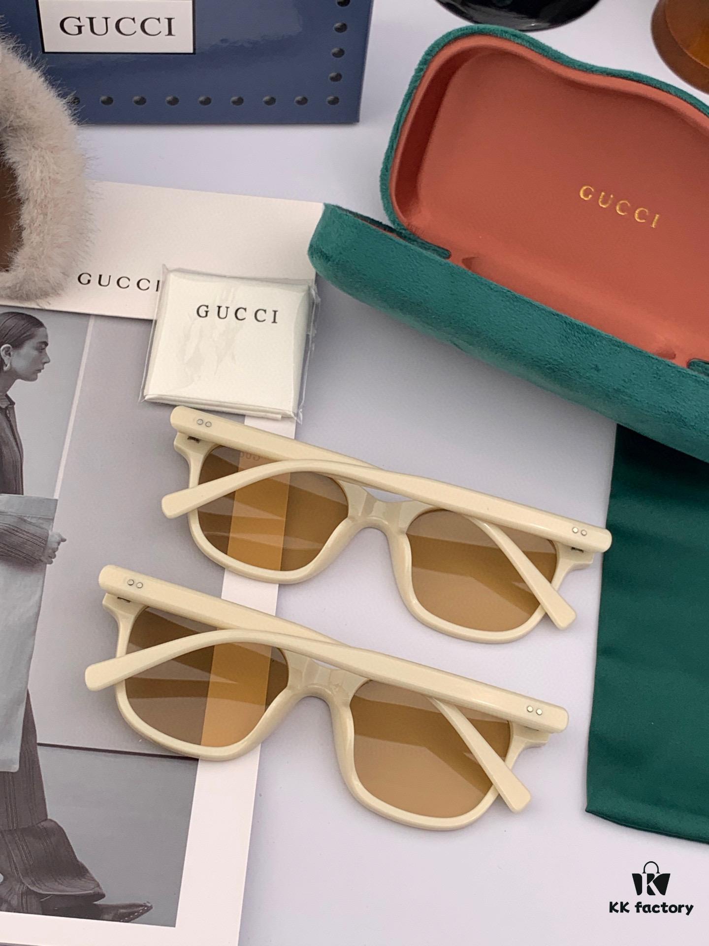 6931fd903a89a121ed54dd5c Gucci Classic Small Frame Design, Universal Fit for All Face Shapes, Stylish with Coats or Dresses, Nylon Polarized Lenses for UV Protection, Model: G35504 Sunglasses