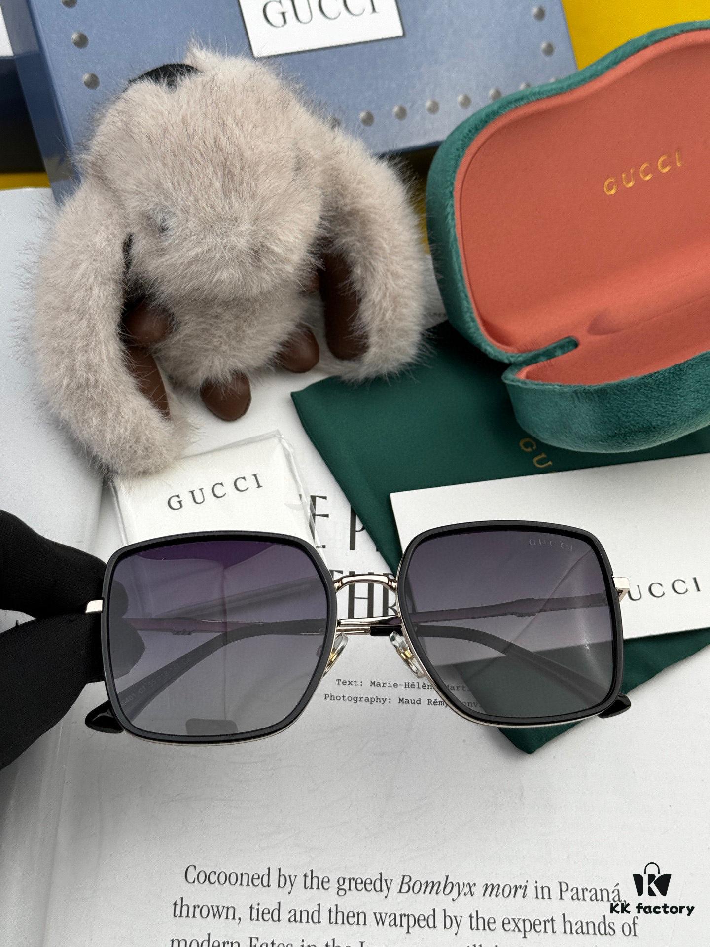 6931fd903a89a121ed54dd60 GUCCI - Polarized Sunglasses 2025 Spring New Arrival Trendy Popular Round Frame Polarized Sunglasses High Quality Comfortable Wear Influencer Style Women's HD Polarized Sunglasses 🕶️ High-Quality TR Frame Model: G1640