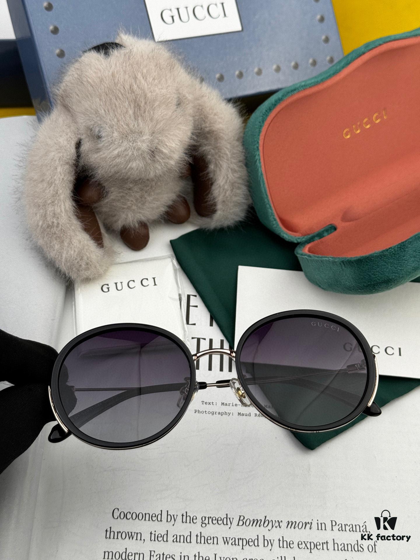 6931fd923a89a121ed54dd73 GUCCI - Polarized Sunglasses 2025 Spring New Arrival Trendy Fashion Round Frame Polarized Sunglasses High Quality Comfortable Fit Influencer Style Women's HD Polarized Sunglasses 🕶️ High-Quality TR Frame Model: G0640