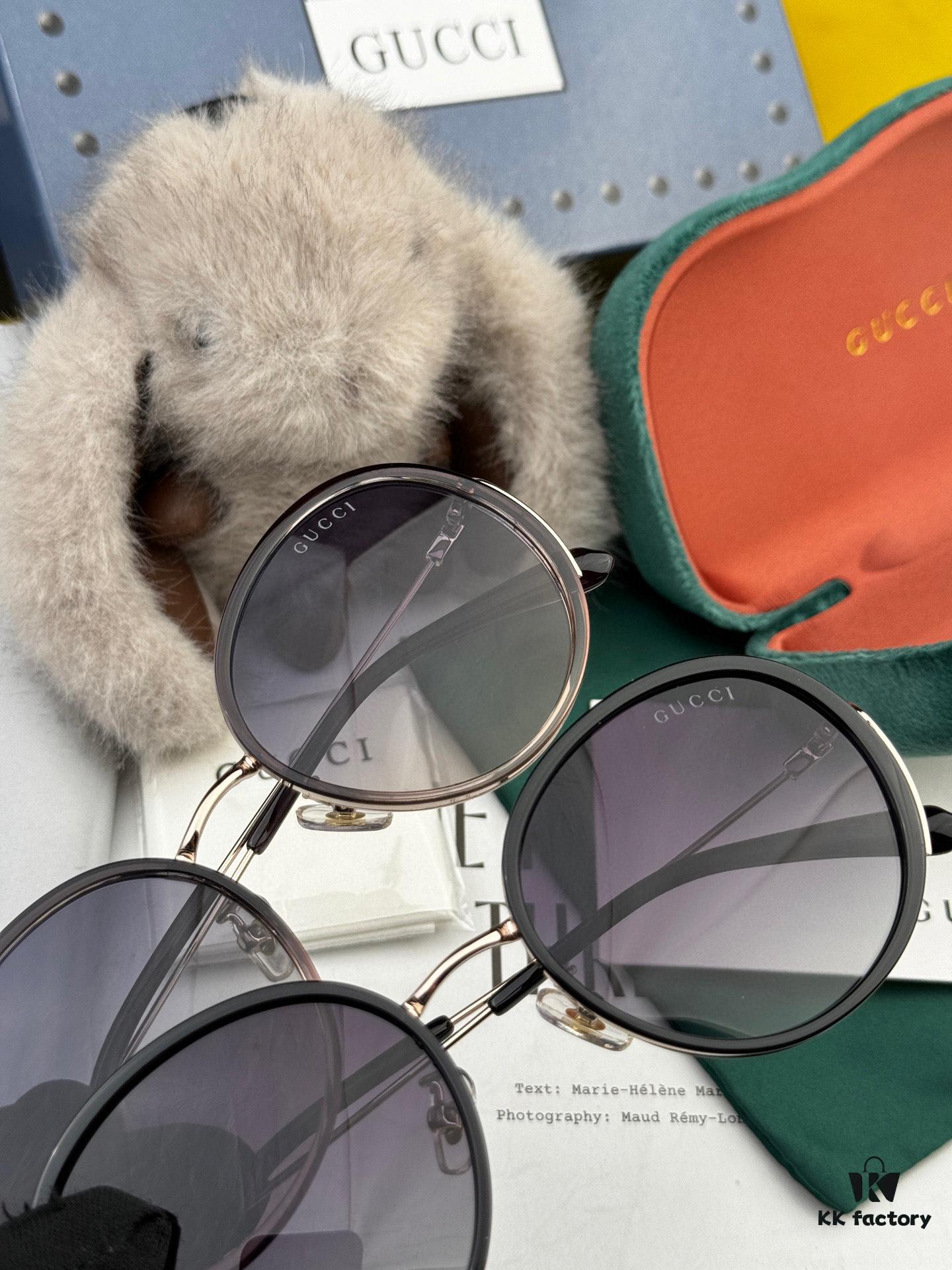 6931fd923a89a121ed54dd76 GUCCI - Polarized Sunglasses 2025 Spring New Arrival Trendy Fashion Round Frame Polarized Sunglasses High Quality Comfortable Fit Influencer Style Women's HD Polarized Sunglasses 🕶️ High-Quality TR Frame Model: G0640