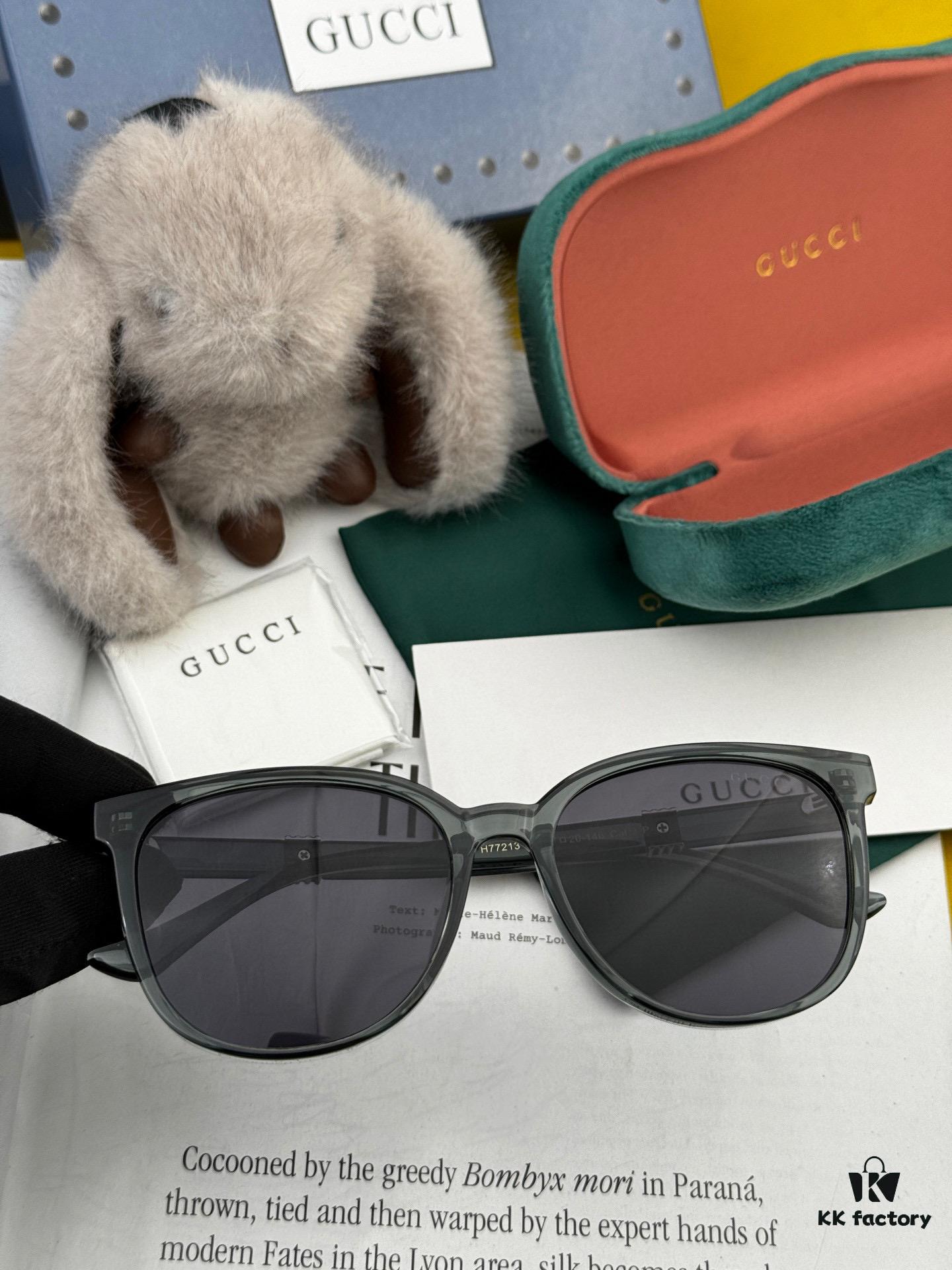 6931fd923a89a121ed54dd7d GUCCI - Polarized Sunglasses 2025 Spring New Arrival Trendy Fashion Round Frame Polarized Sunglasses High-Quality Comfortable Wear Influencer Style Sunglasses for Women HD Polarized UV Protection TR Frame Model: G37721