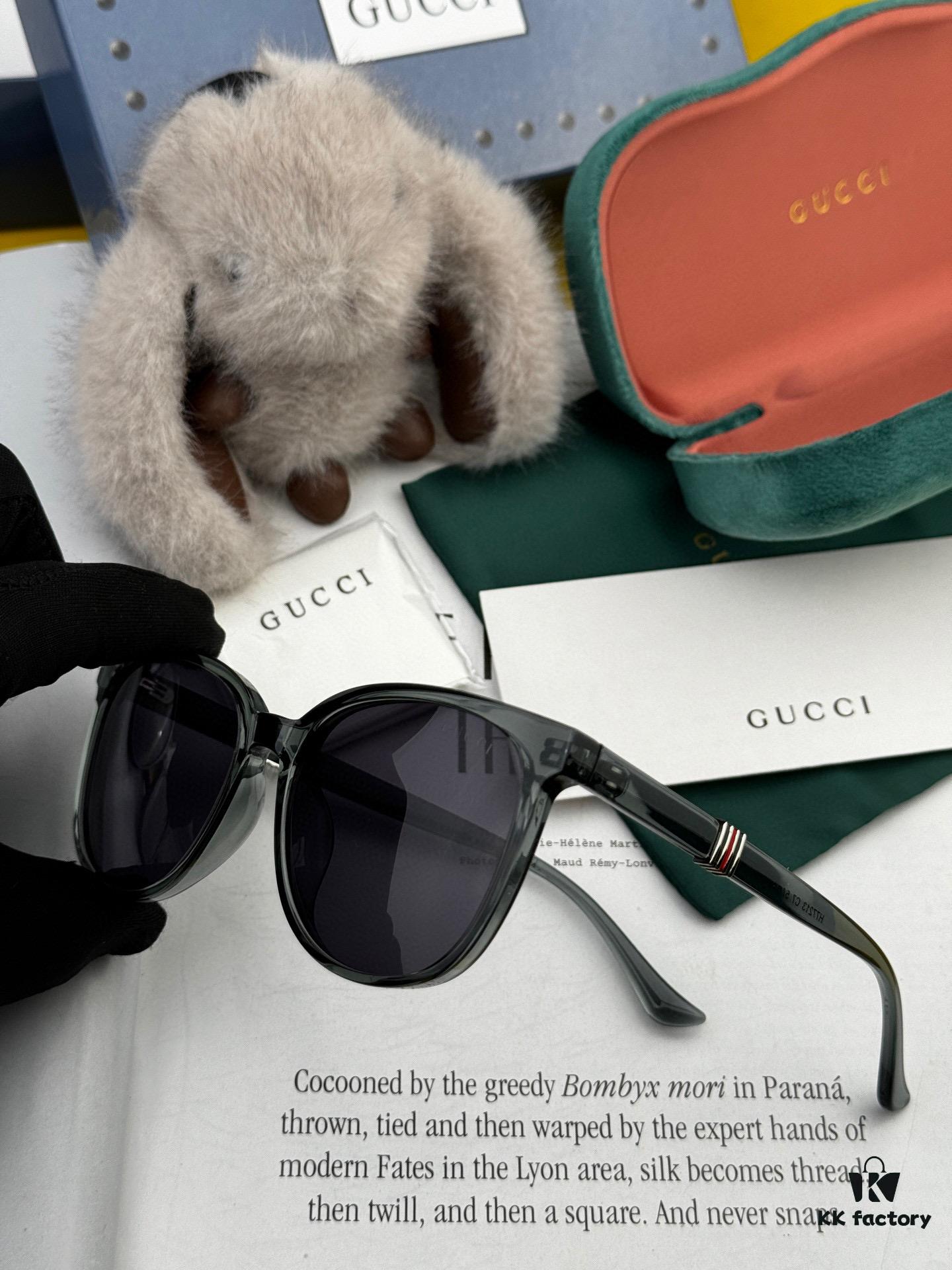 6931fd933a89a121ed54dd7f GUCCI - Polarized Sunglasses 2025 Spring New Arrival Trendy Fashion Round Frame Polarized Sunglasses High-Quality Comfortable Wear Influencer Style Sunglasses for Women HD Polarized UV Protection TR Frame Model: G37721