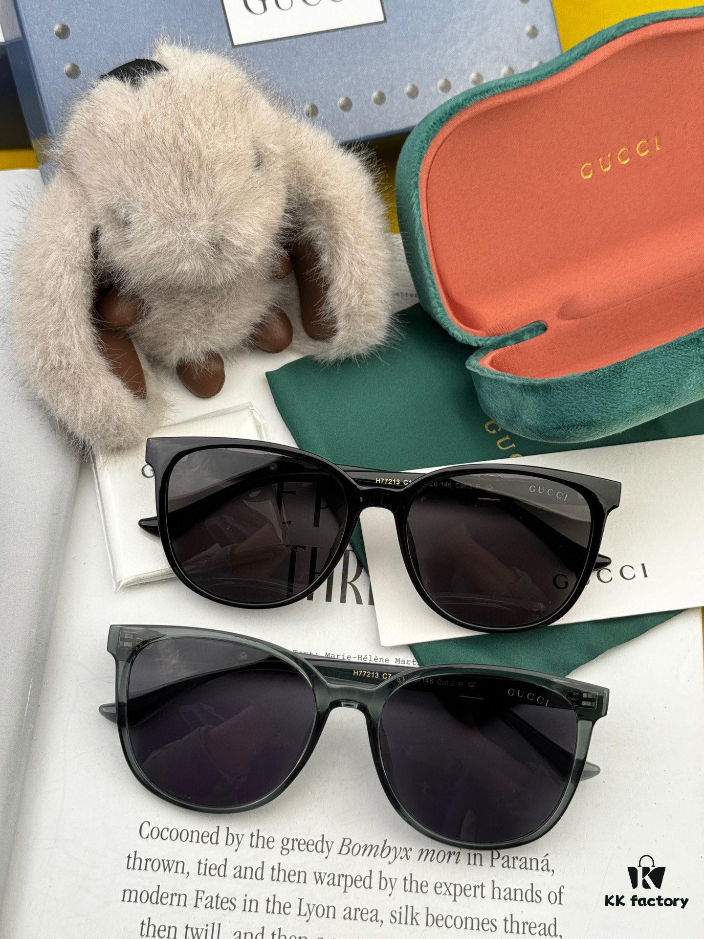 6931fd933a89a121ed54dd81 GUCCI - Polarized Sunglasses 2025 Spring New Arrival Trendy Fashion Round Frame Polarized Sunglasses High-Quality Comfortable Wear Influencer Style Sunglasses for Women HD Polarized UV Protection TR Frame Model: G37721