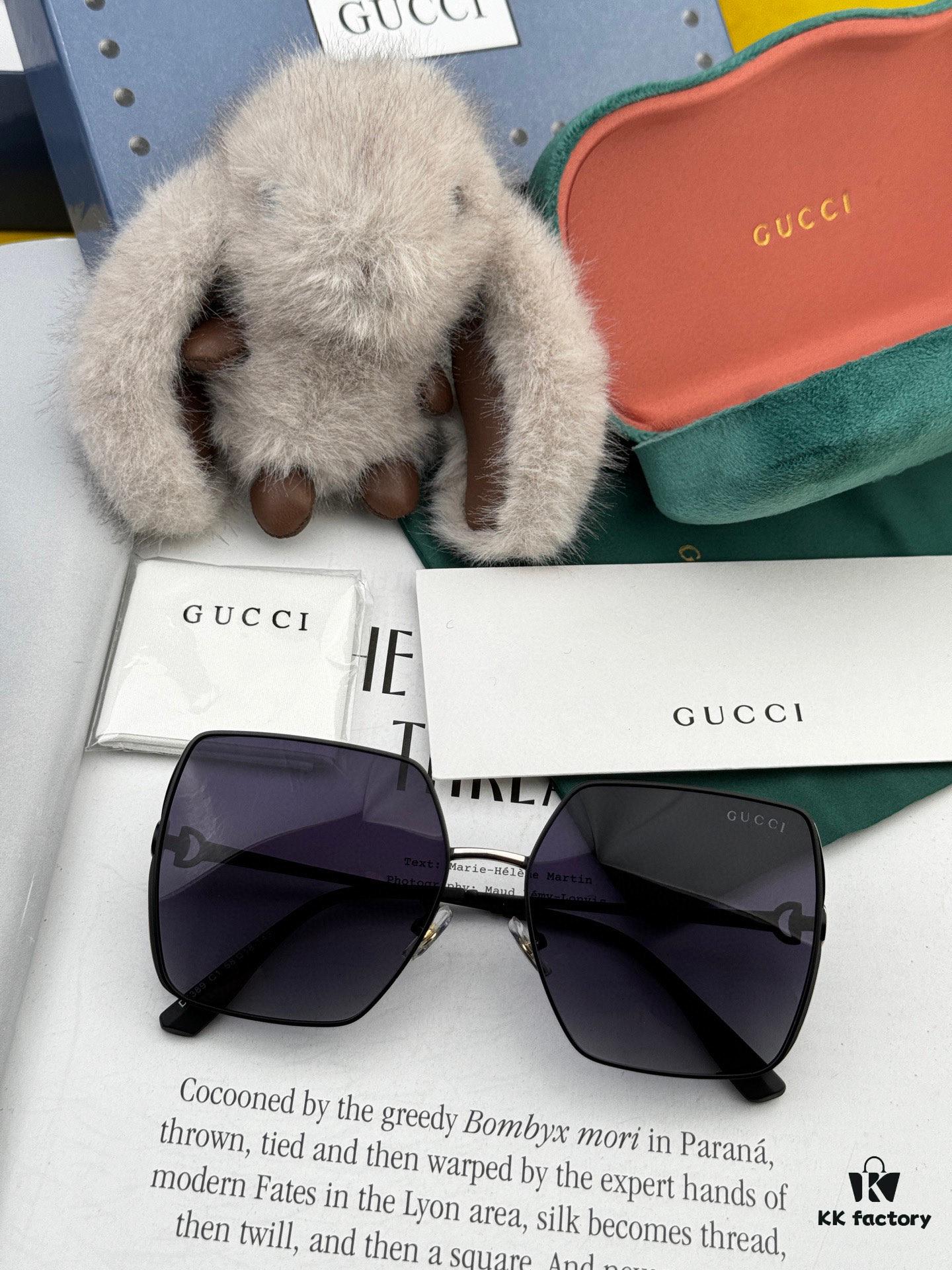 6931fd933a89a121ed54dd85 GUCCI 2025 Spring New Arrival Trendy Fashion Square Polarized Sunglasses High-Quality Comfortable Wear Influencer Style Women's HD Polarized Sunglasses 🕶️ High-Quality TR Frame Model: G9638