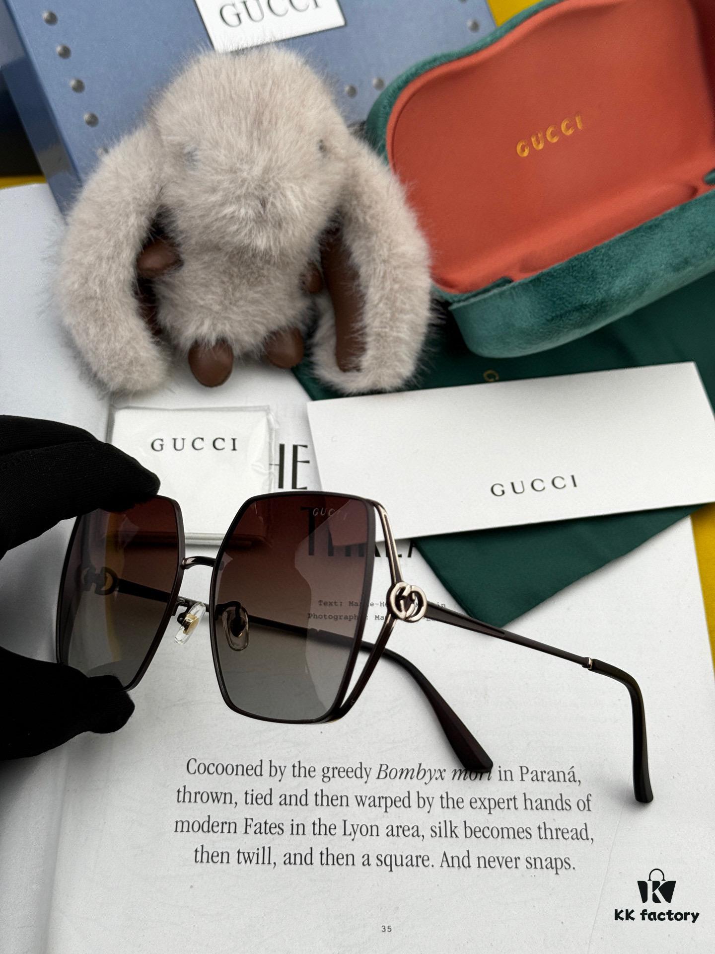 6931fd933a89a121ed54dd87 GUCCI 2025 Spring New Arrival Trendy Fashion Square Polarized Sunglasses High-Quality Comfortable Wear Influencer Style Women's HD Polarized Sunglasses 🕶️ High-Quality TR Frame Model: G9638