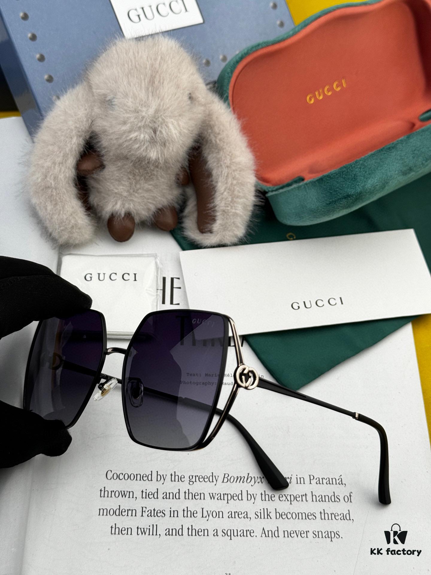 6931fd933a89a121ed54dd89 GUCCI 2025 Spring New Arrival Trendy Fashion Square Polarized Sunglasses High-Quality Comfortable Wear Influencer Style Women's HD Polarized Sunglasses 🕶️ High-Quality TR Frame Model: G9638