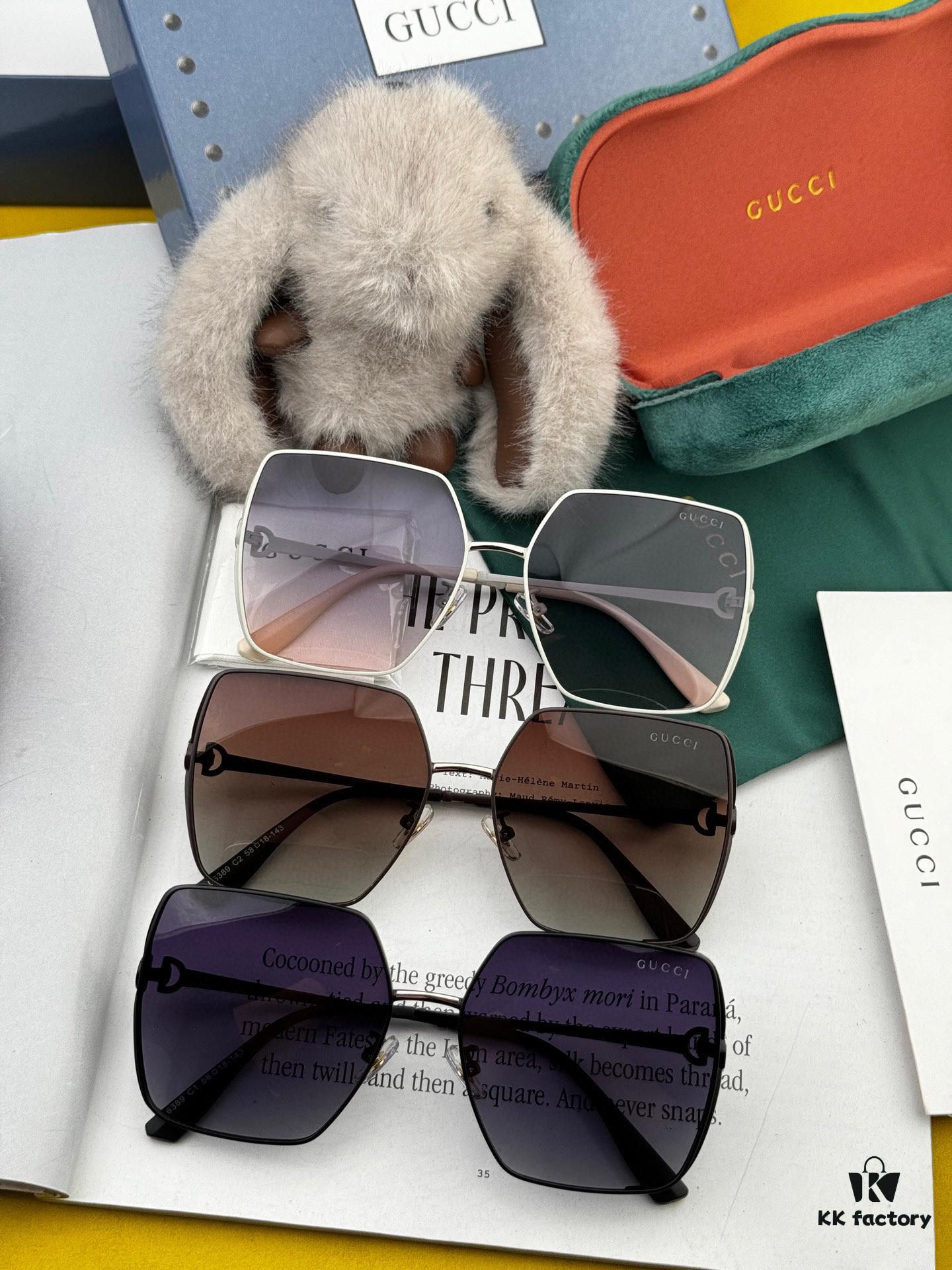 6931fd933a89a121ed54dd8a GUCCI 2025 Spring New Arrival Trendy Fashion Square Polarized Sunglasses High-Quality Comfortable Wear Influencer Style Women's HD Polarized Sunglasses 🕶️ High-Quality TR Frame Model: G9638