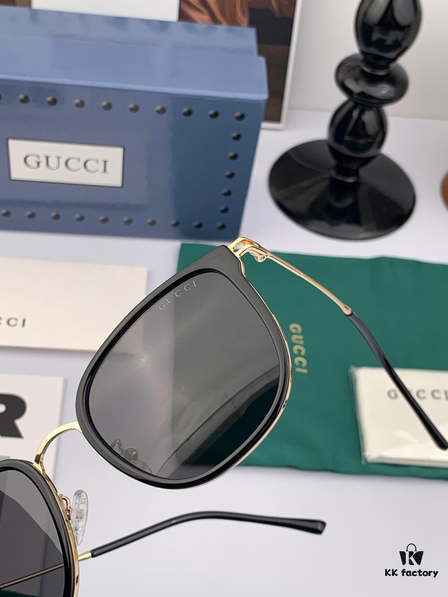 6931fd953a89a121ed54dda1 Gucci High-Quality Unisex Sunglasses with Imported Polarized Lenses, Aviator Style, UV Protection, Slimming Design for Driving and Fishing - Model G6238