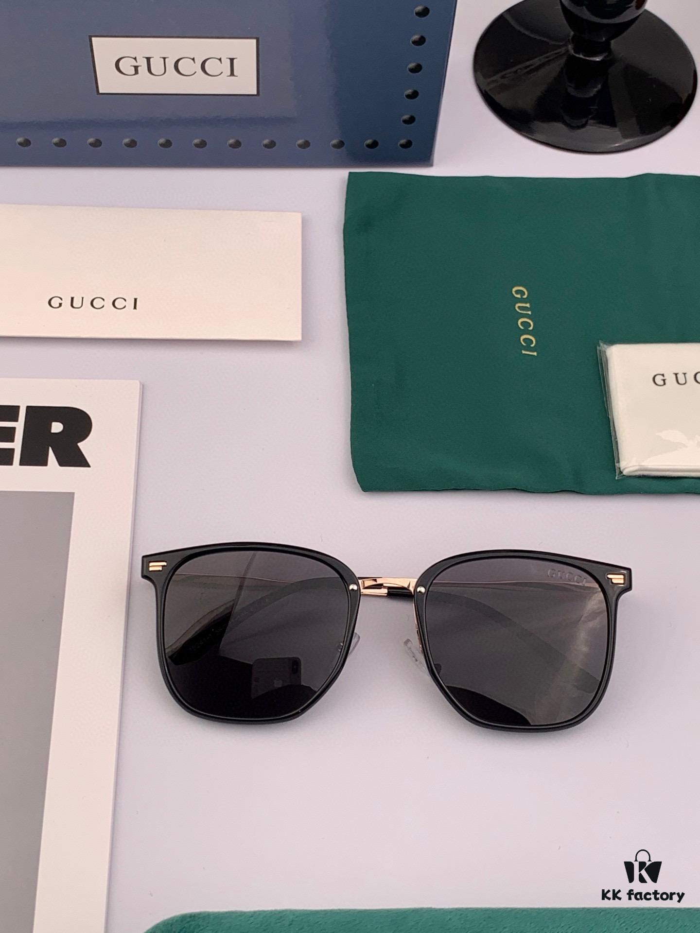 6931fd963a89a121ed54dda8 Gucci New Model One-Piece Driving Sunglasses, Must-Have Celebrity Style Unisex Aviator Sunglasses Model: G11924