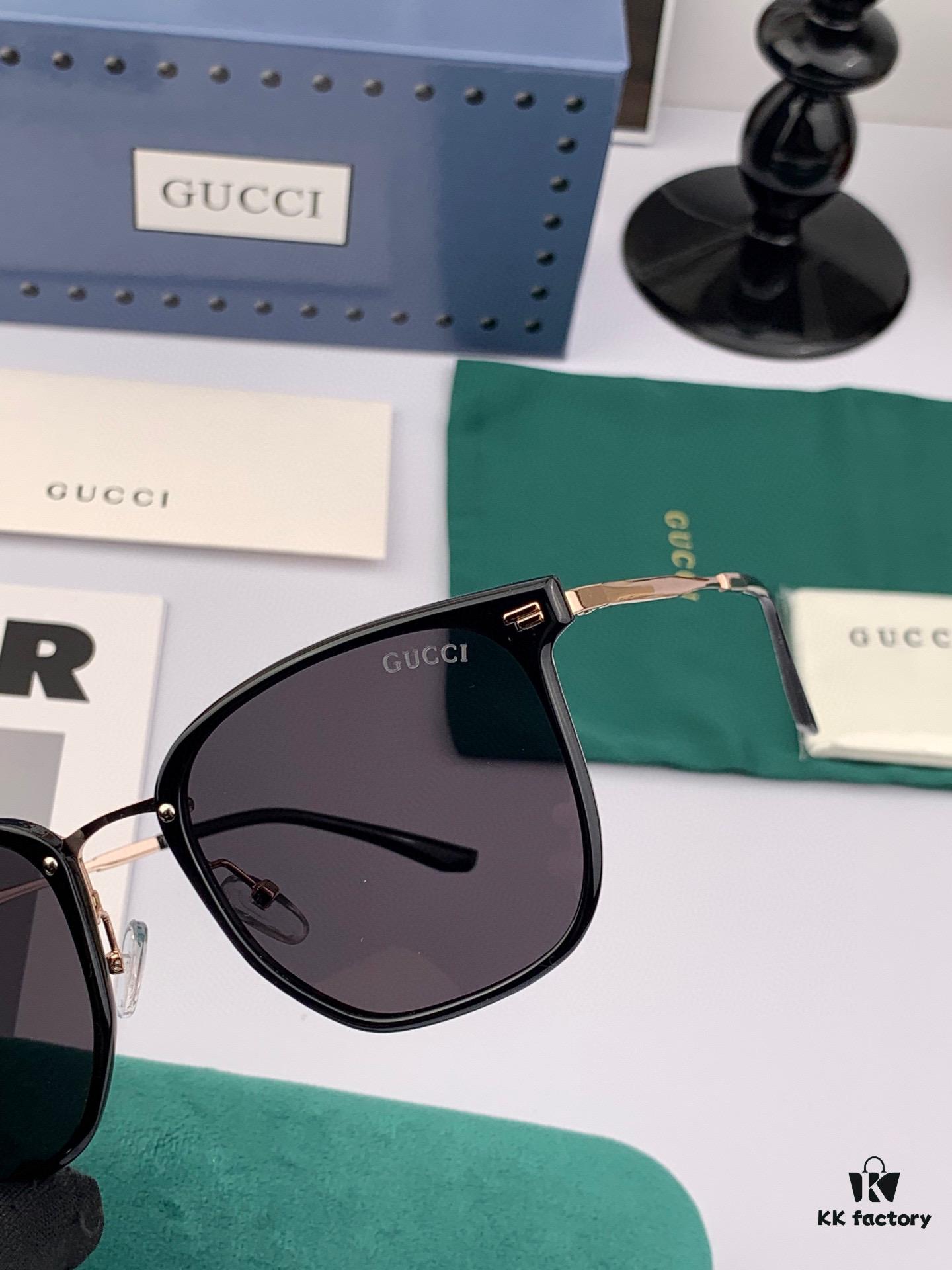6931fd963a89a121ed54ddaa Gucci New Model One-Piece Driving Sunglasses, Must-Have Celebrity Style Unisex Aviator Sunglasses Model: G11924
