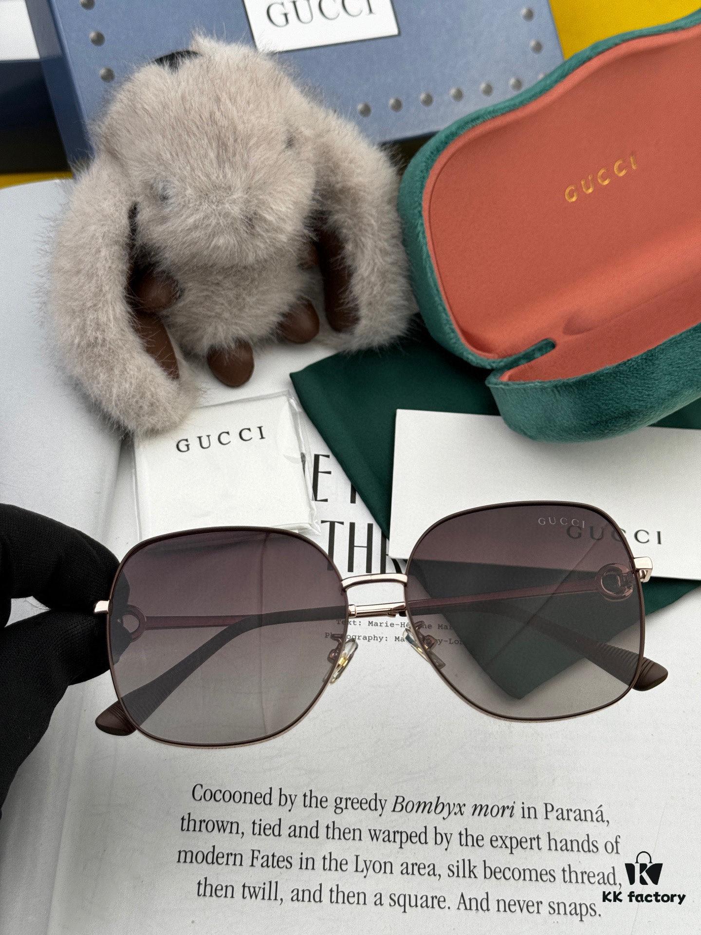 6931fd983a89a121ed54ddcc GUCCI - Polarized Sunglasses 2025 Spring New Arrival Trendy Fashion Round Frame Polarized Sunglasses High Quality Comfortable Wear Influencer Style Women's HD Polarized Sunglasses 🕶️ High-Quality TR Frame Model: G0642