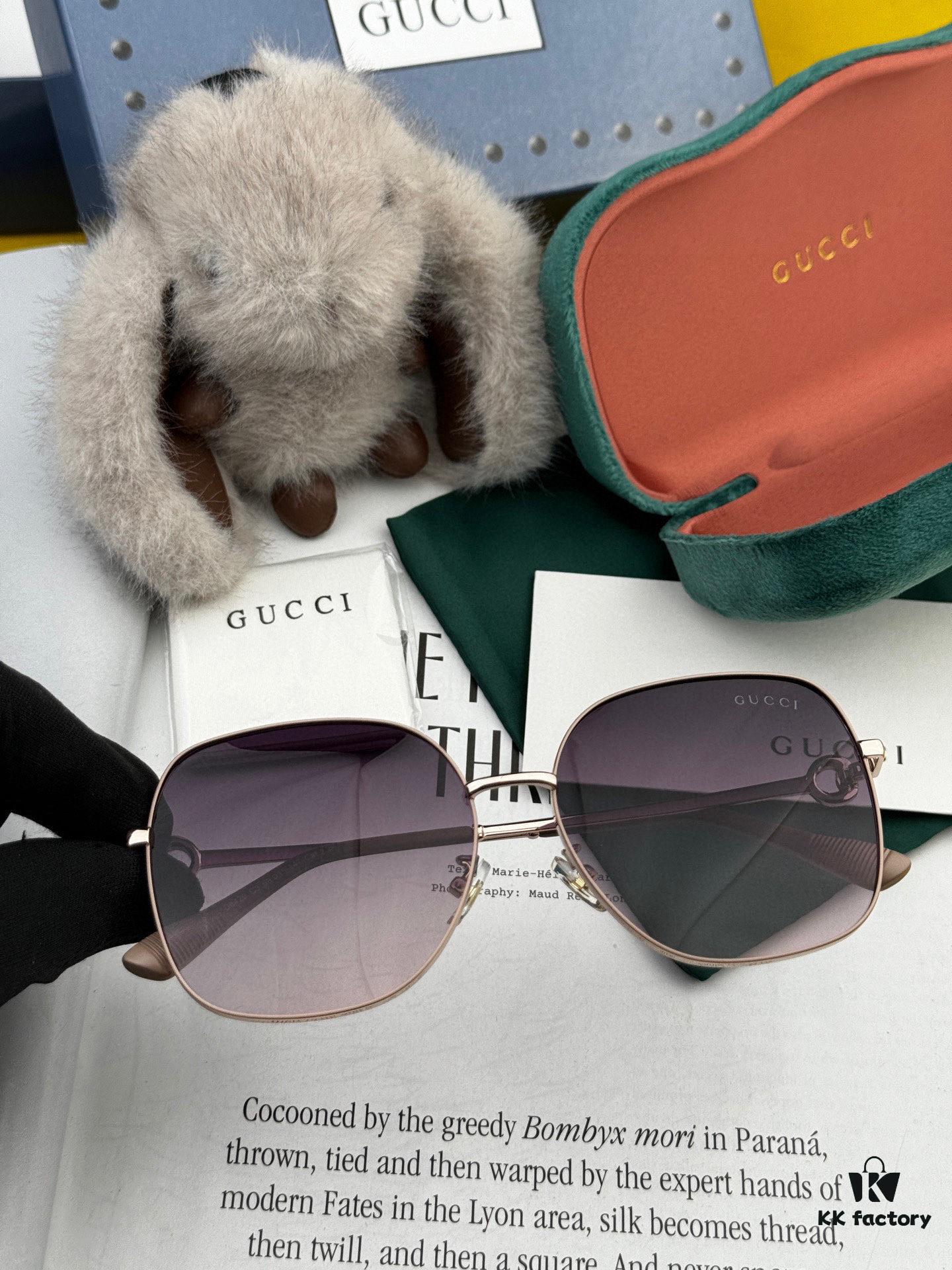6931fd993a89a121ed54ddce GUCCI - Polarized Sunglasses 2025 Spring New Arrival Trendy Fashion Round Frame Polarized Sunglasses High Quality Comfortable Wear Influencer Style Women's HD Polarized Sunglasses 🕶️ High-Quality TR Frame Model: G0642