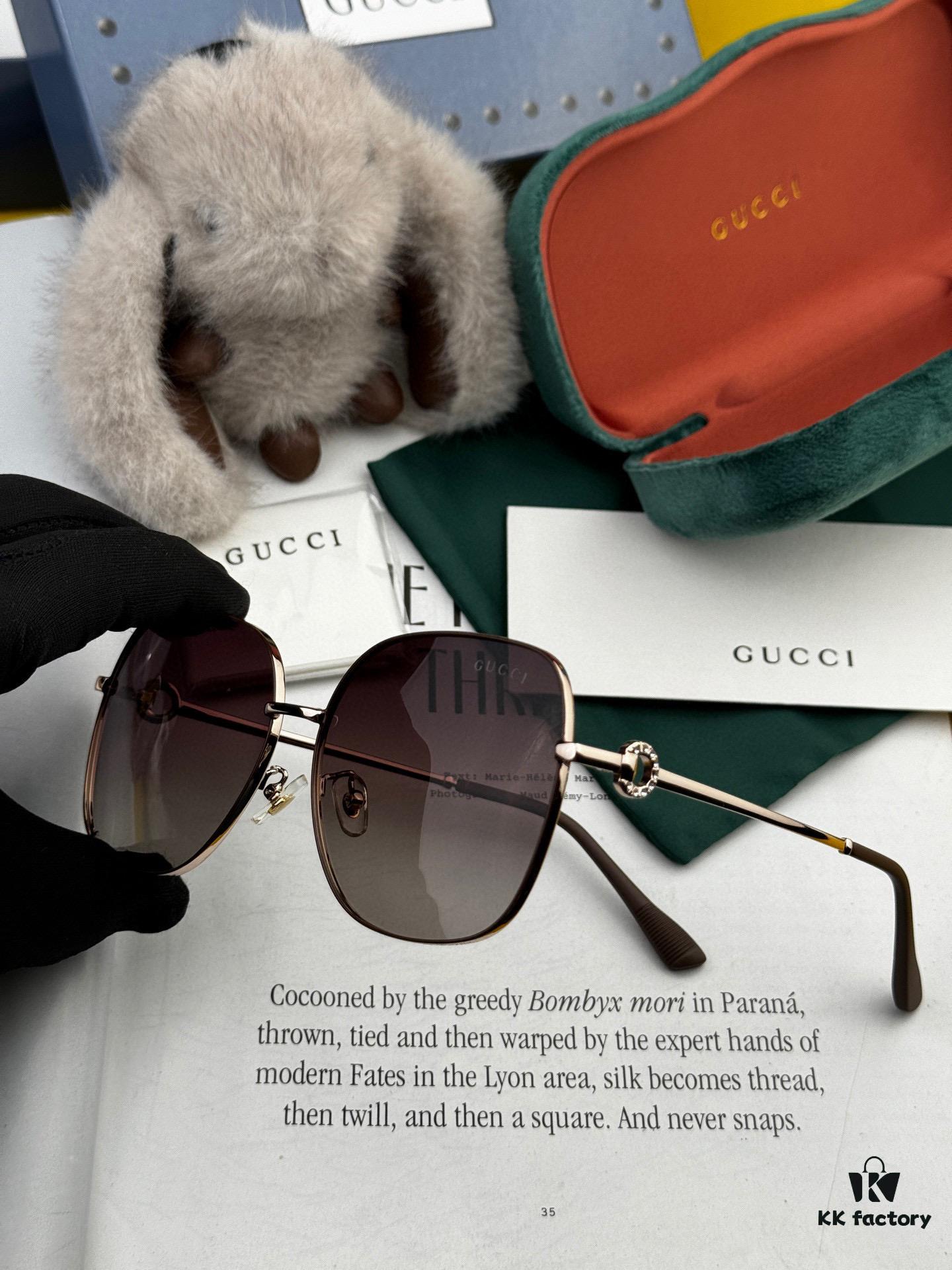 6931fd993a89a121ed54ddcf GUCCI - Polarized Sunglasses 2025 Spring New Arrival Trendy Fashion Round Frame Polarized Sunglasses High Quality Comfortable Wear Influencer Style Women's HD Polarized Sunglasses 🕶️ High-Quality TR Frame Model: G0642