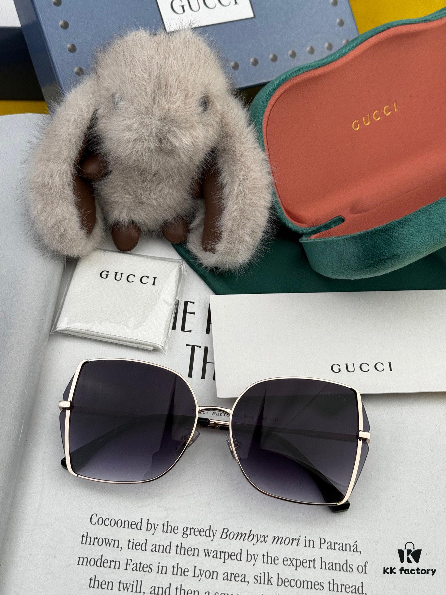 6931fd993a89a121ed54ddd6 GUCCI Nylon Polarized Unisex Sunglasses, Frameless Polygonal Design, UV-Protective Nylon Polarized Lenses, Suitable for All Face Shapes, Stylish with Coats or Dresses, Model: G1641