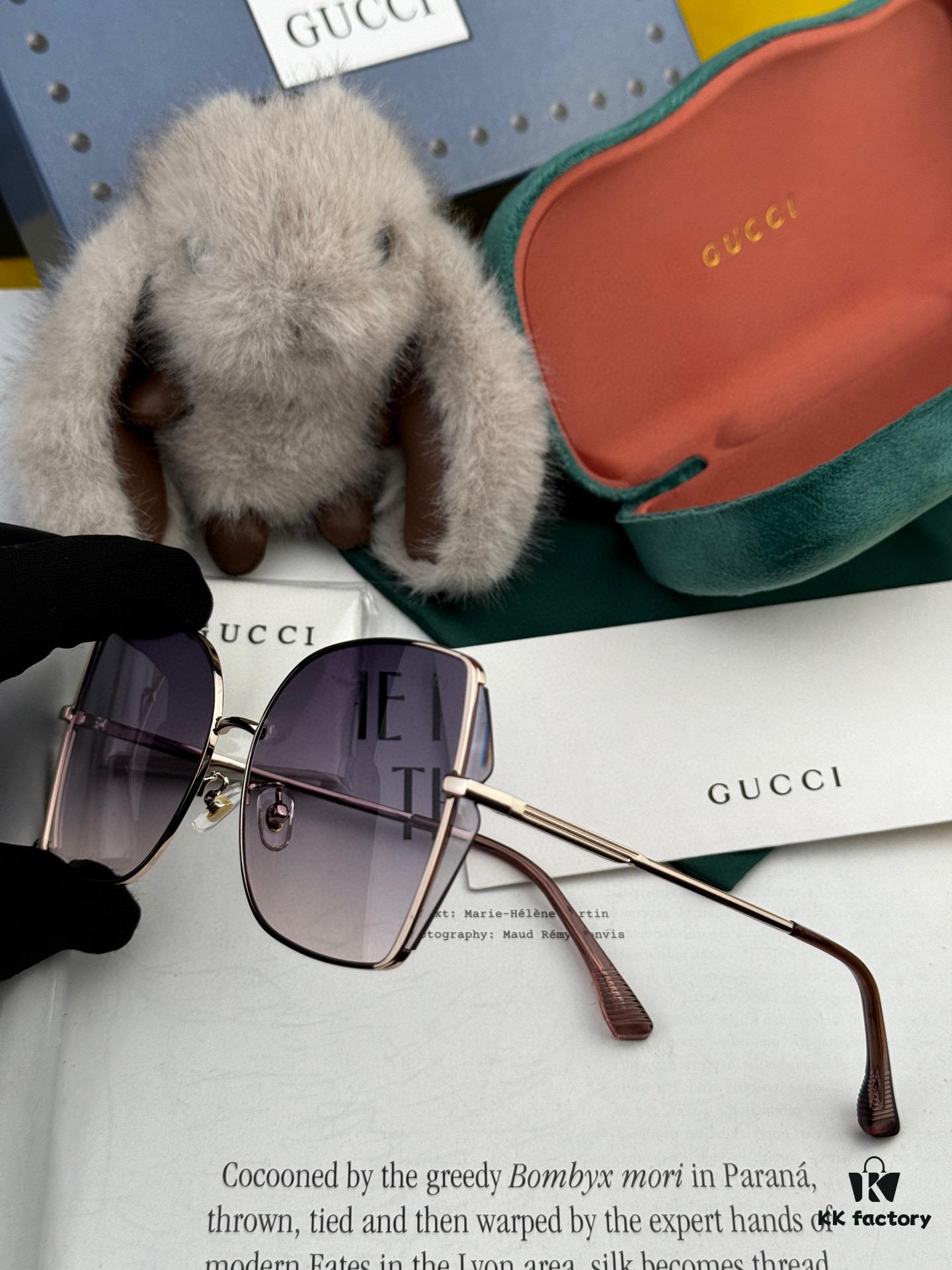 6931fd993a89a121ed54ddd7 GUCCI Nylon Polarized Unisex Sunglasses, Frameless Polygonal Design, UV-Protective Nylon Polarized Lenses, Suitable for All Face Shapes, Stylish with Coats or Dresses, Model: G1641