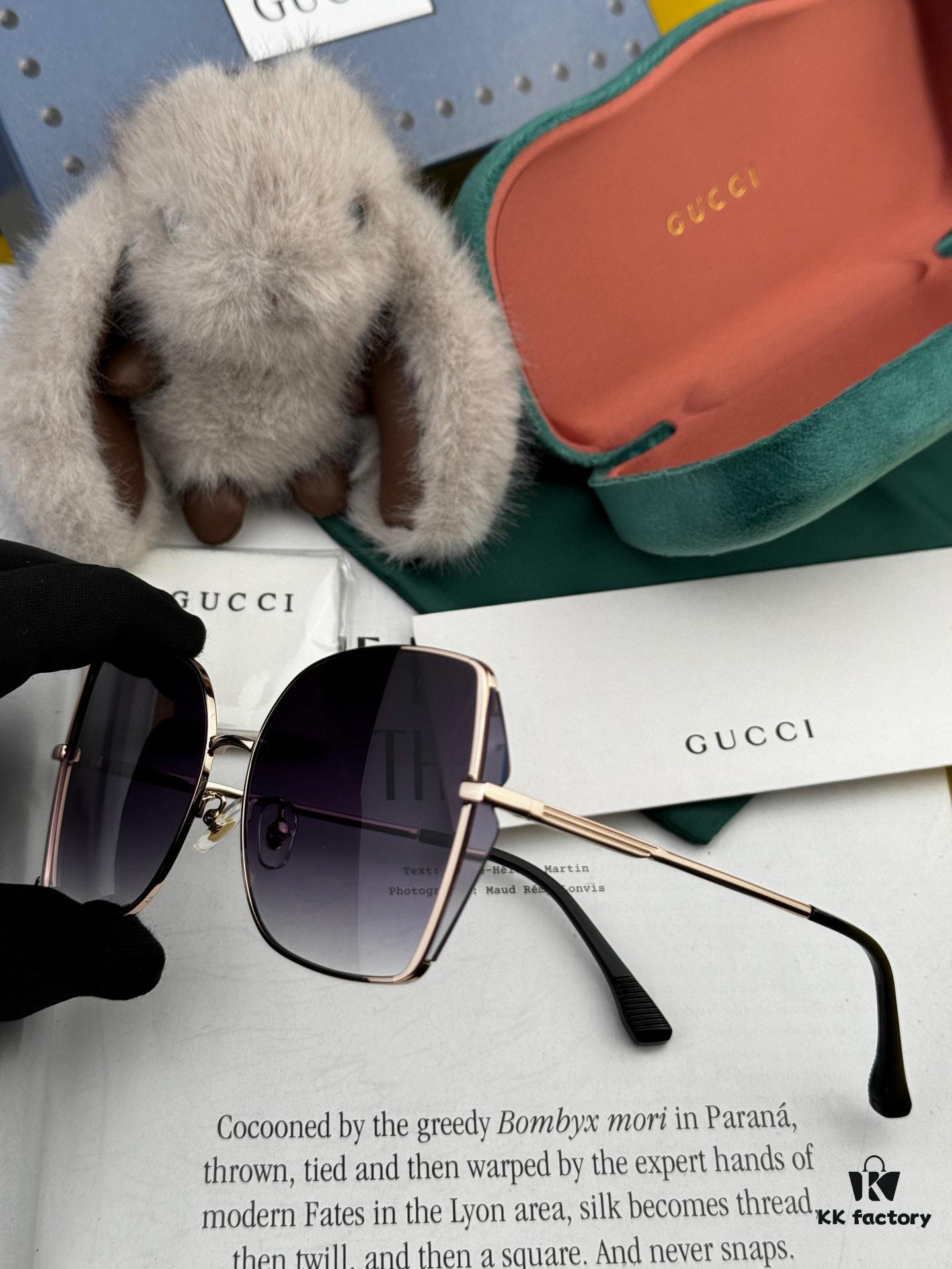 6931fd993a89a121ed54ddd8 GUCCI Nylon Polarized Unisex Sunglasses, Frameless Polygonal Design, UV-Protective Nylon Polarized Lenses, Suitable for All Face Shapes, Stylish with Coats or Dresses, Model: G1641