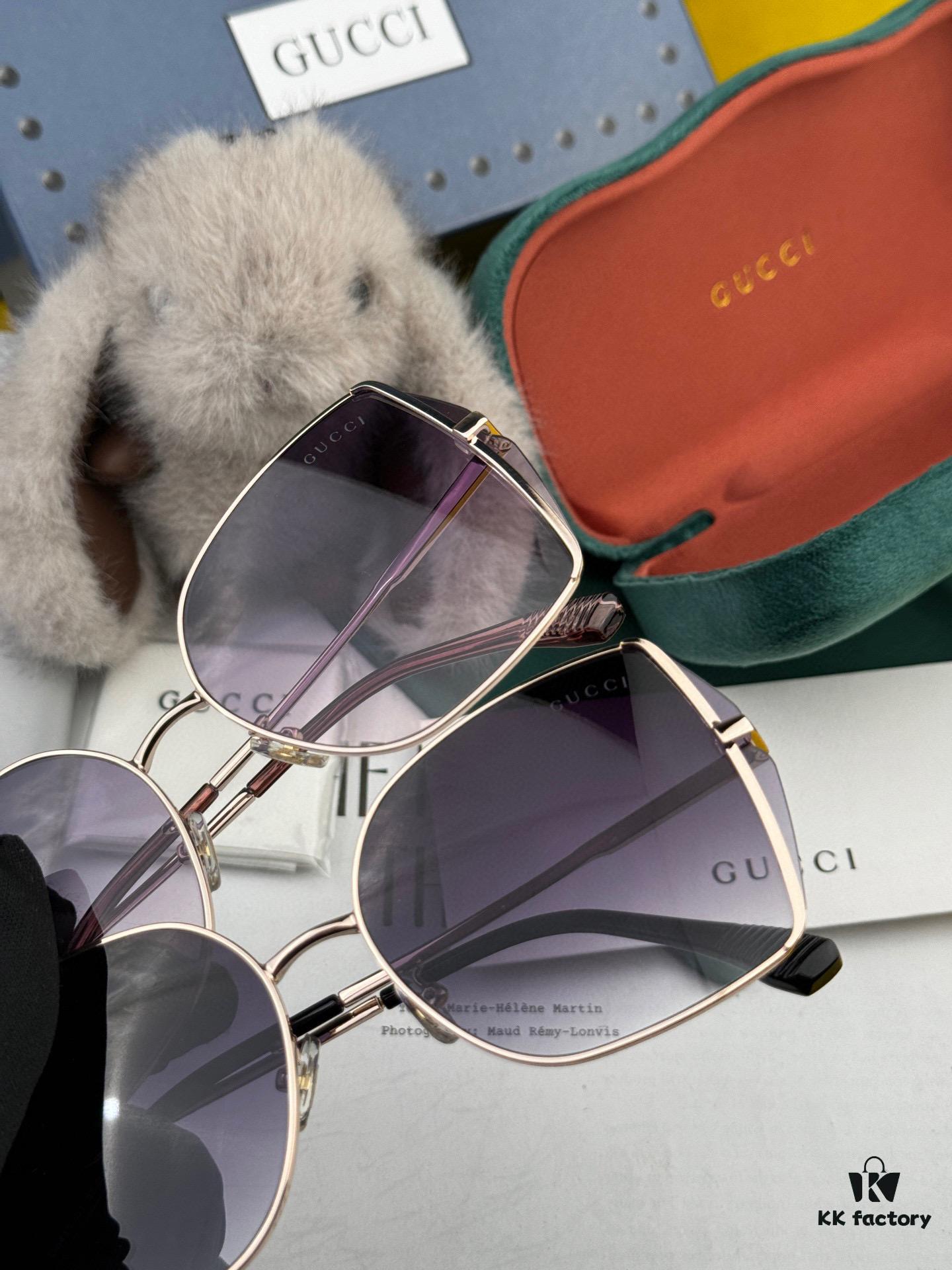 6931fd993a89a121ed54ddd9 GUCCI Nylon Polarized Unisex Sunglasses, Frameless Polygonal Design, UV-Protective Nylon Polarized Lenses, Suitable for All Face Shapes, Stylish with Coats or Dresses, Model: G1641