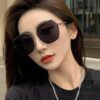 6931fd9a3a89a121ed54dddd GUCCI Nylon Polarized Unisex Sunglasses with Polygonal Design, Frameless Style, UV Protection, Model: G0638