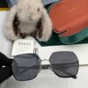 6931fd9a3a89a121ed54dddf GUCCI Nylon Polarized Unisex Sunglasses with Polygonal Design, Frameless Style, UV Protection, Model: G0638