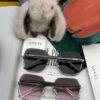 6931fd9a3a89a121ed54dde3 GUCCI Nylon Polarized Unisex Sunglasses with Polygonal Design, Frameless Style, UV Protection, Model: G0638