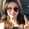GUCCI Nylon Polarized Round Frame Sunglasses
