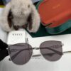 GUCCI Nylon Polarized Round Frame Sunglasses