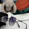 GUCCI Nylon Polarized Round Frame Sunglasses