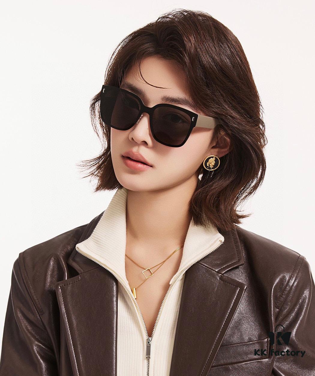 GUCCI New Nylon Polarized Sunglasses, Stylish Square Frame Unisex Sun Glasses Comfortable Fit Fashion Trendy Shades for Large and Small Faces