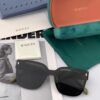 GUCCI New Nylon Polarized Sunglasses, Stylish Square Frame Unisex Sun Glasses Comfortable Fit Fashion Trendy Shades for Large and Small Faces
